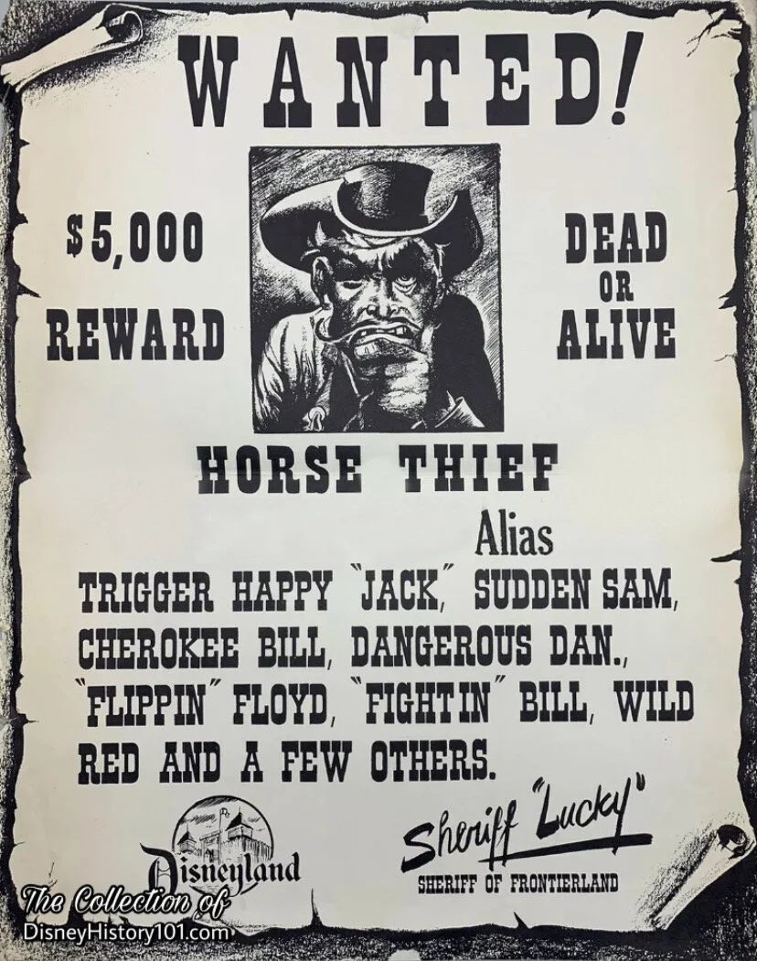  These posters were actually offered through the Old Time Print Shop on Main Street. 