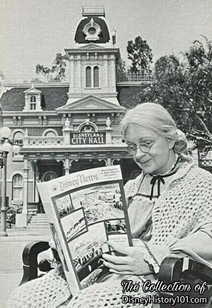 Look at Who Was Spotted in Town Square c. 1967, by a Photographer of "The Disney News"