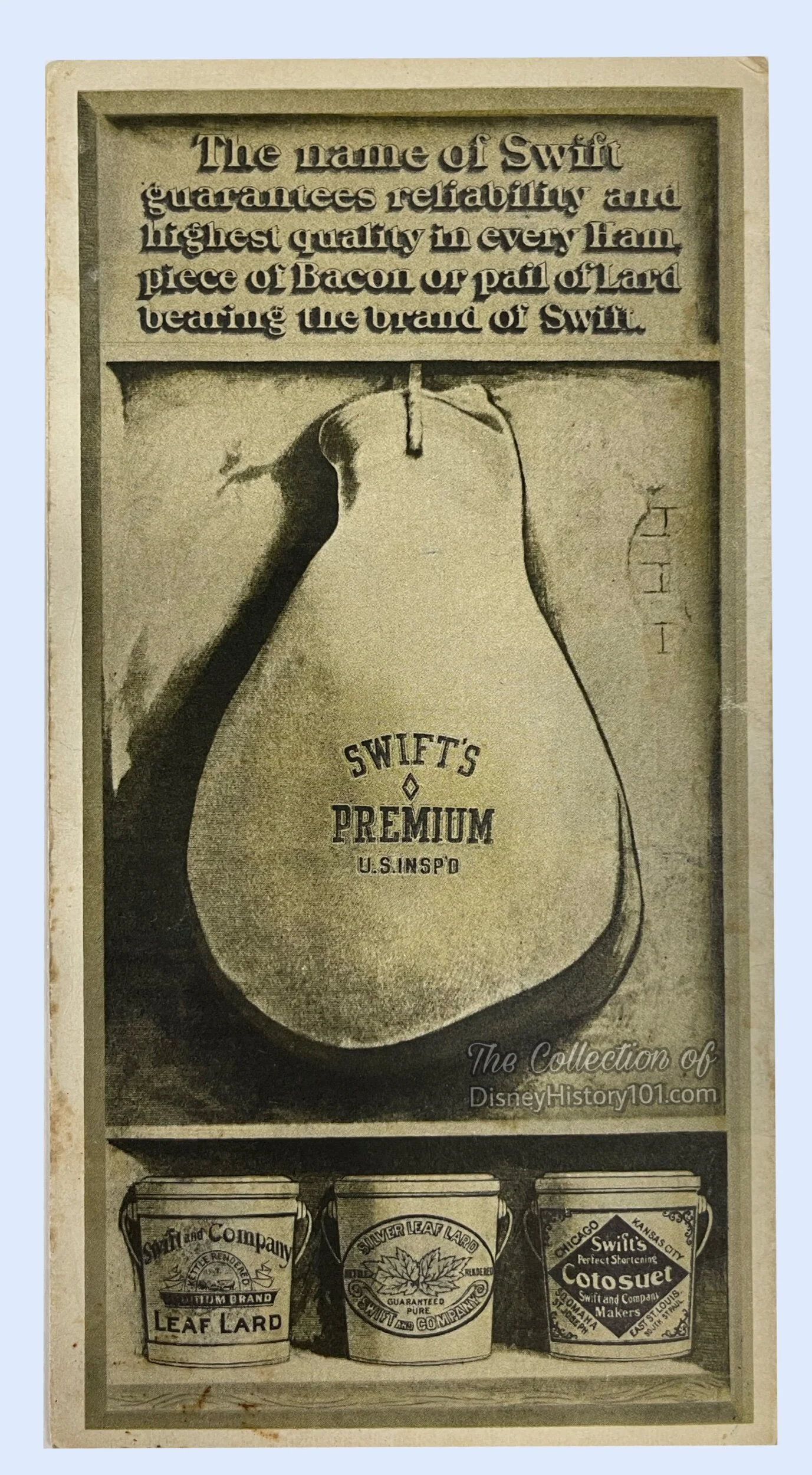 Disneyland Souvenir “Swift’s Wholesale Price List No. 4” 