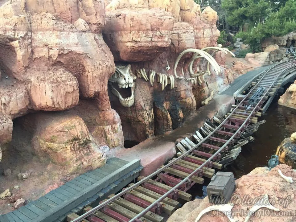 Big Thunder Mountain Railroad Dinosaur Gap