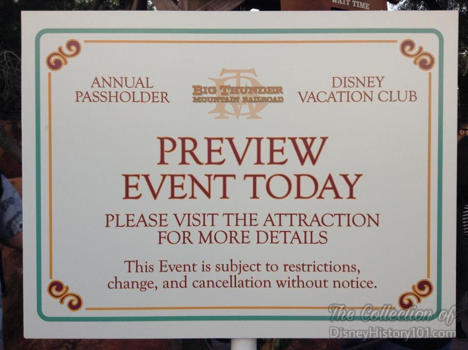 Big Thunder Mountain Railroad Preview