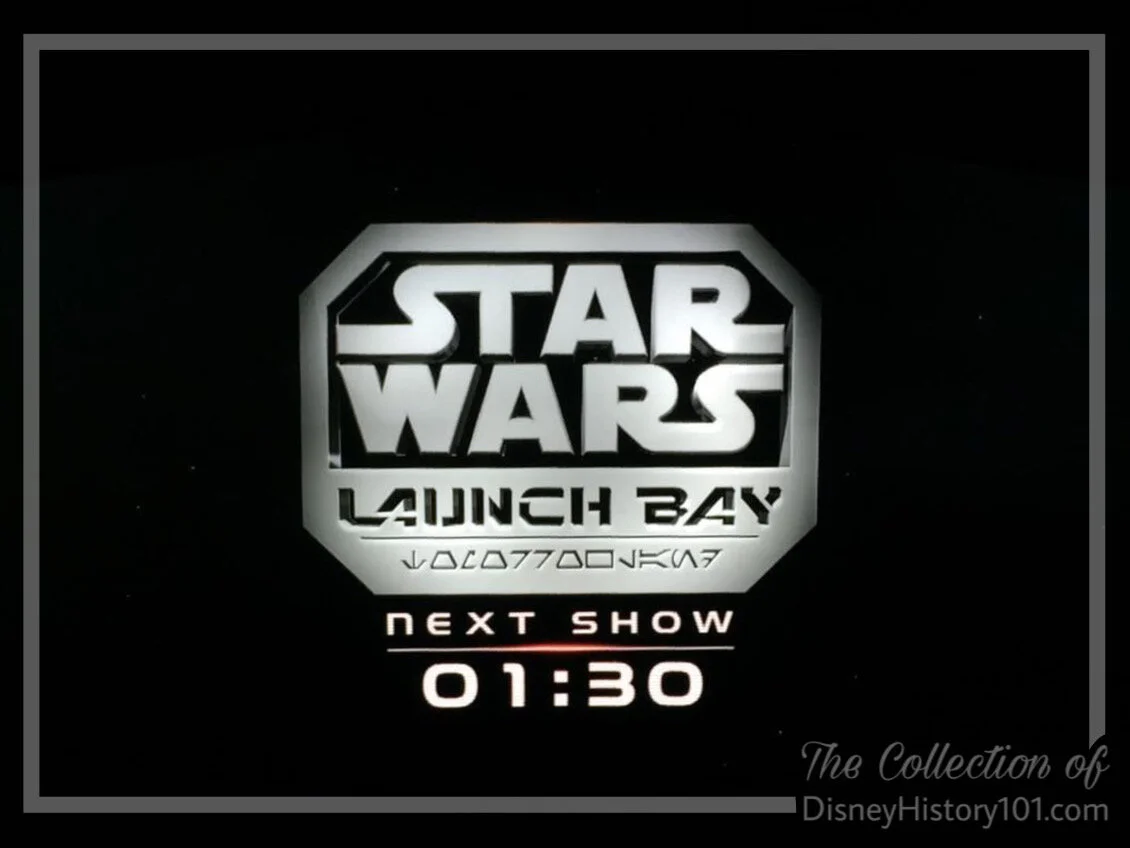 Star Wars Launch Bay Show Countdown Clock frame, (2015)