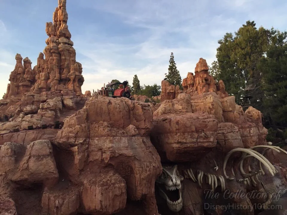 Big Thunder Mountain Railroad Dinosaur Gap