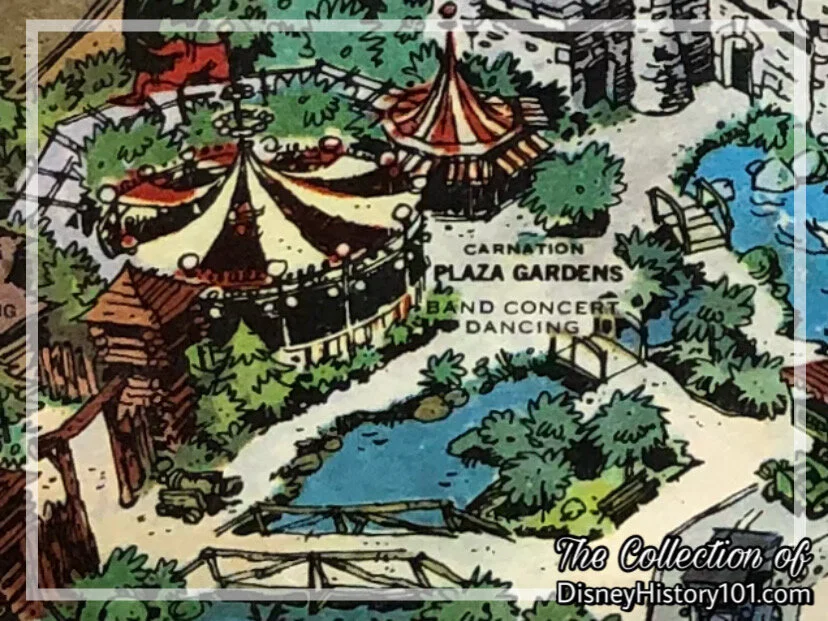 A Pre-1965 Disneyland Wall Map by Sam McKim Excerpt.