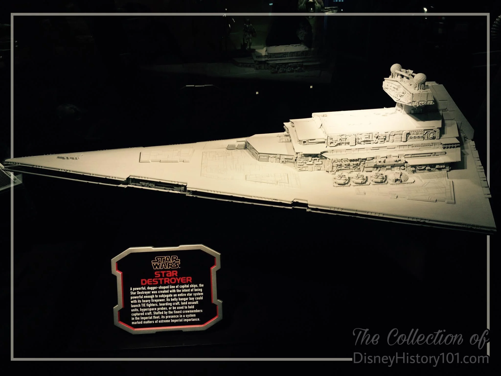 Star Wars Launch Bay Star Destroyer Exhibit