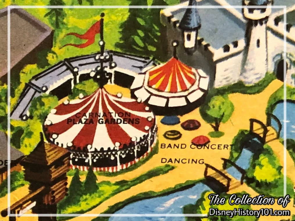 “Walt Disney’s Guide to Disneyland” Map Excerpt, c. 1968 - 1972