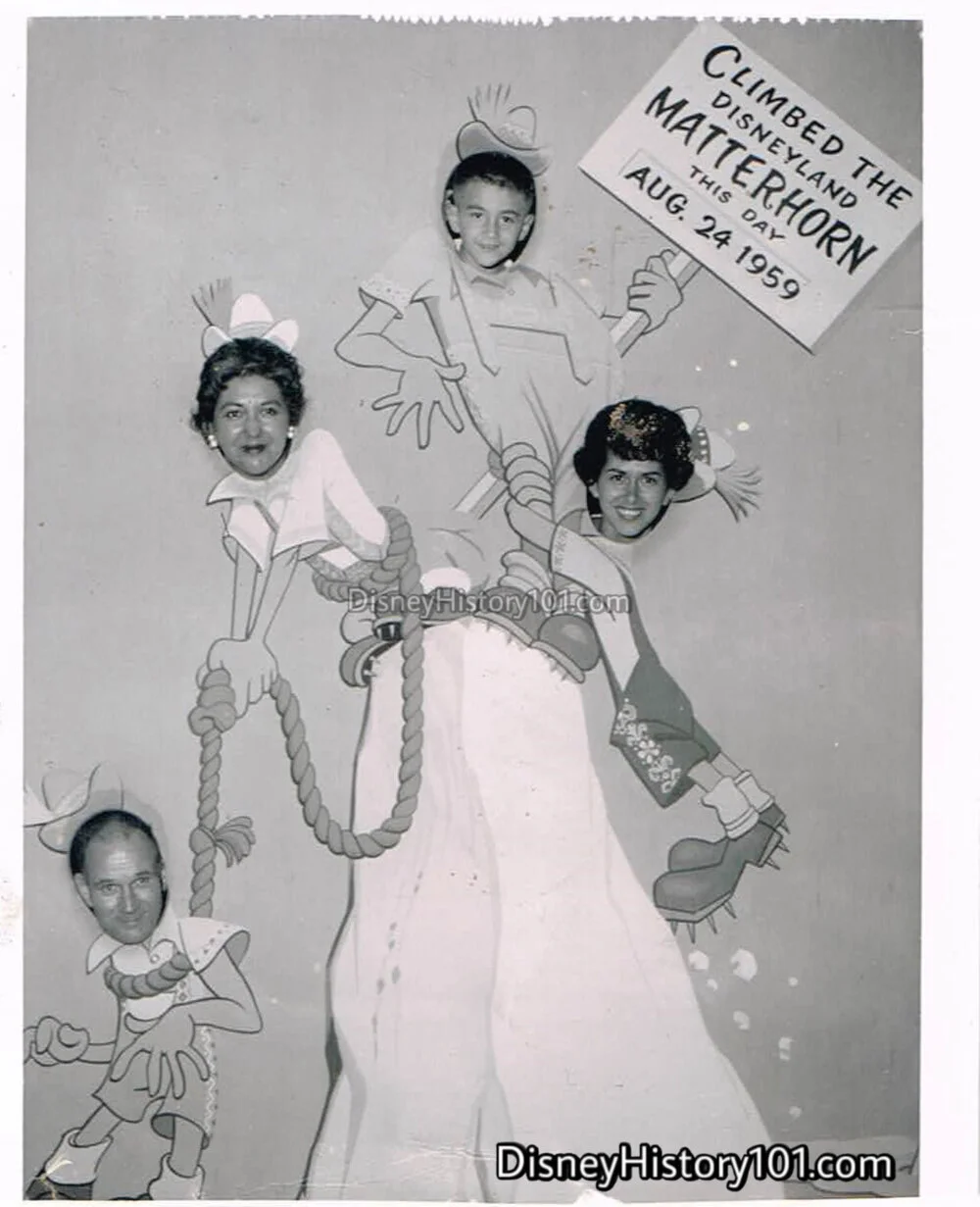 Matterhorn Fun (Polaroid) Photo, (August 24, 1959)