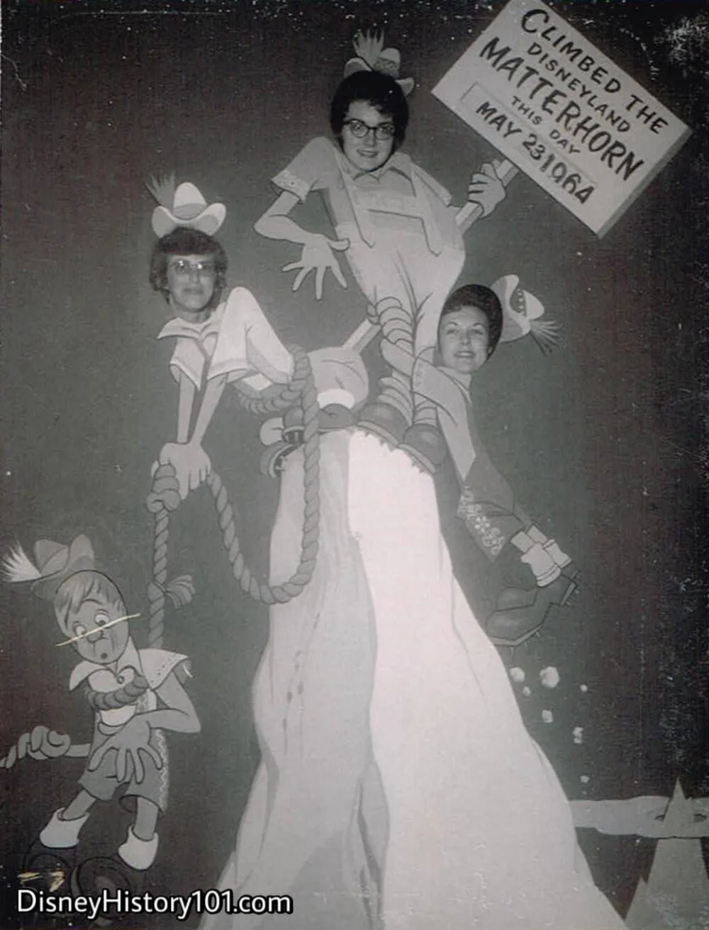 Matterhorn Fun (Polaroid) Photo, (May 23, 1964)