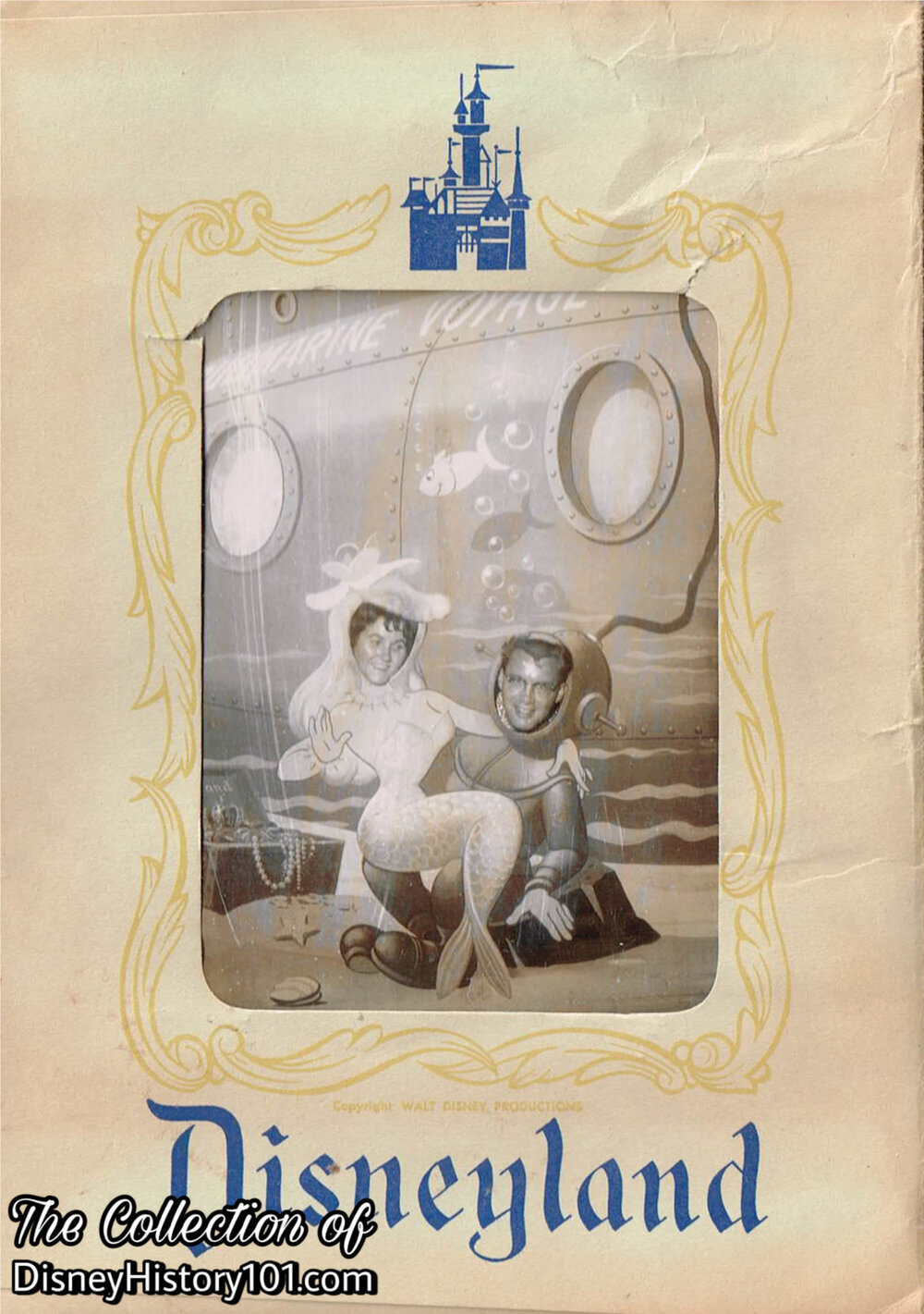 Living Mermaids from Mythical Times Fun (Polaroid) Photo, (1964)