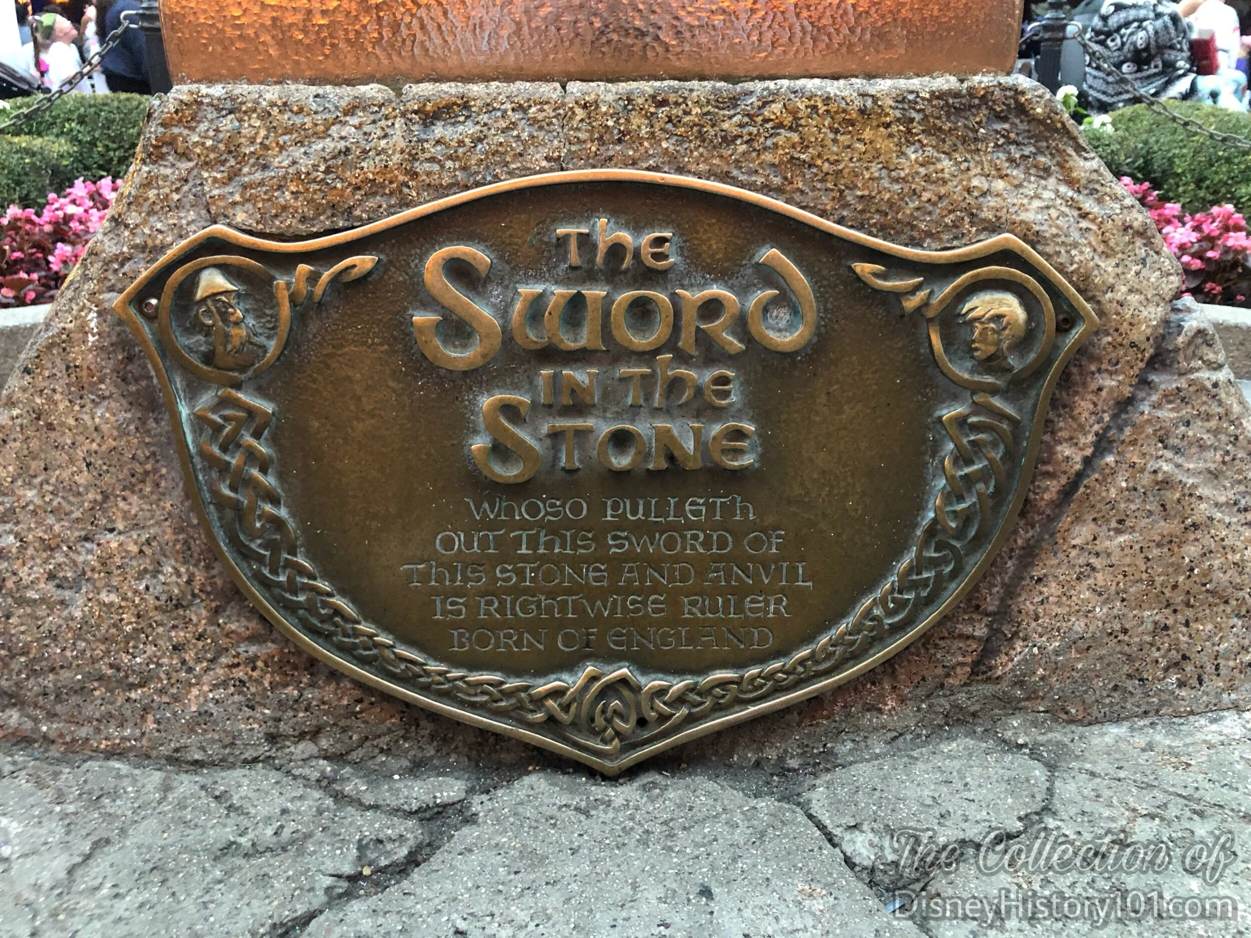The Sword in the Stone Plaque
