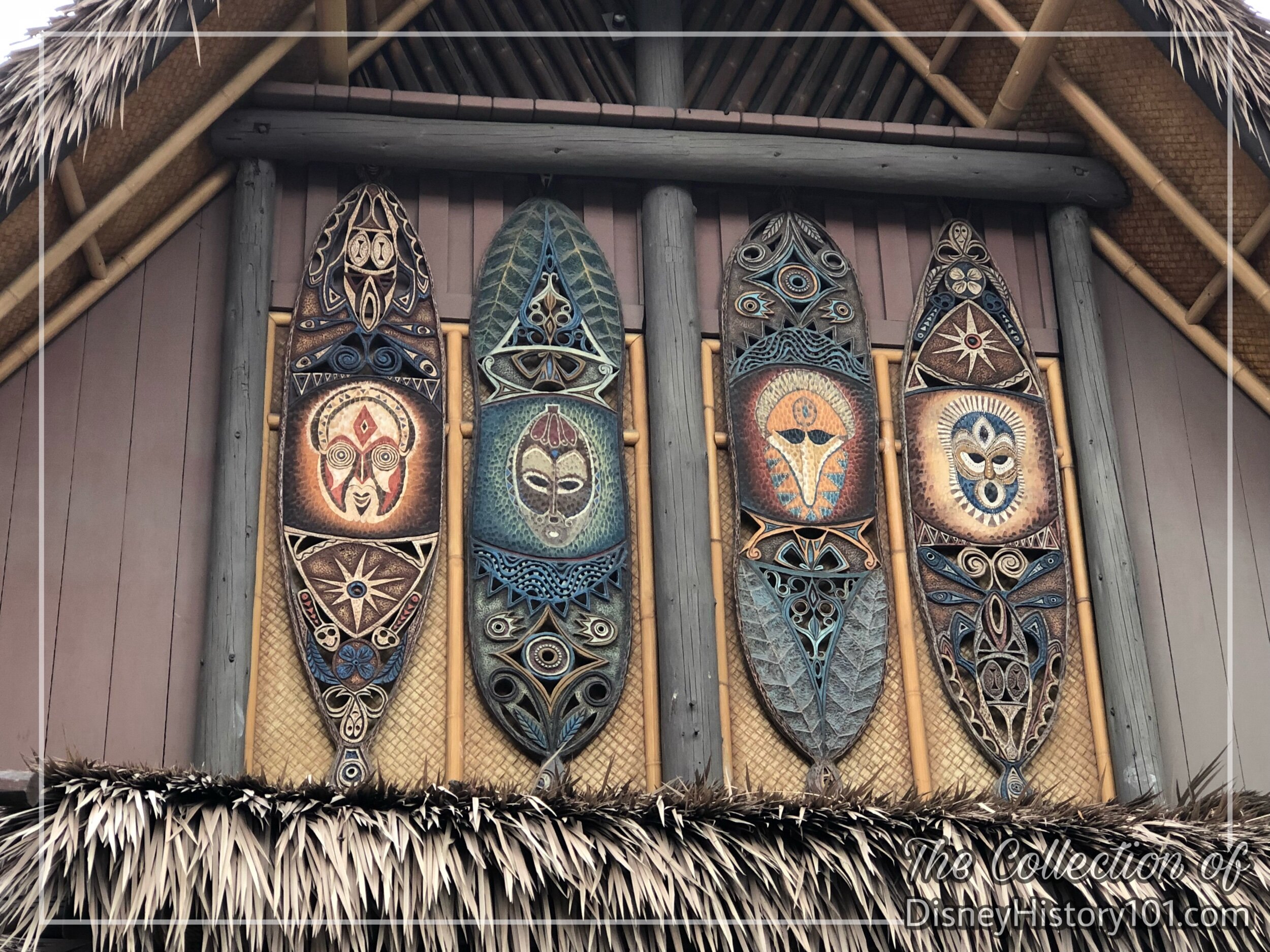 The "Backside" of Walt Disney’s Enchanted Tiki Room.