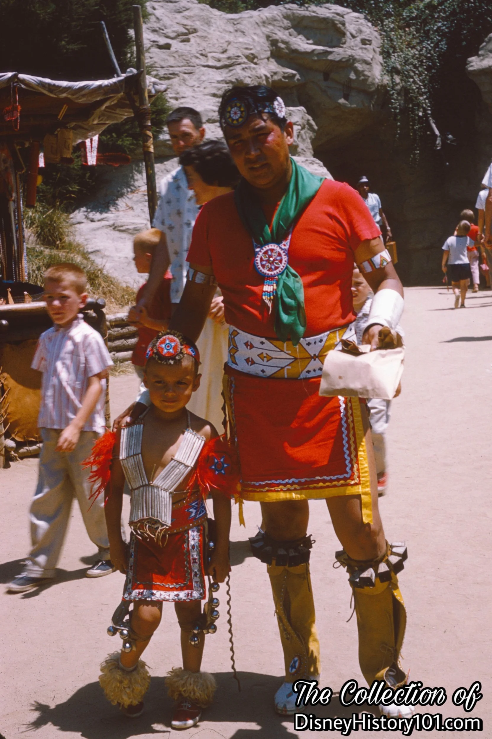  Young and old Indian Village representatives could proudly share their culture with fellow Disneyland Cast Members or any guest who would wander down the trail! 