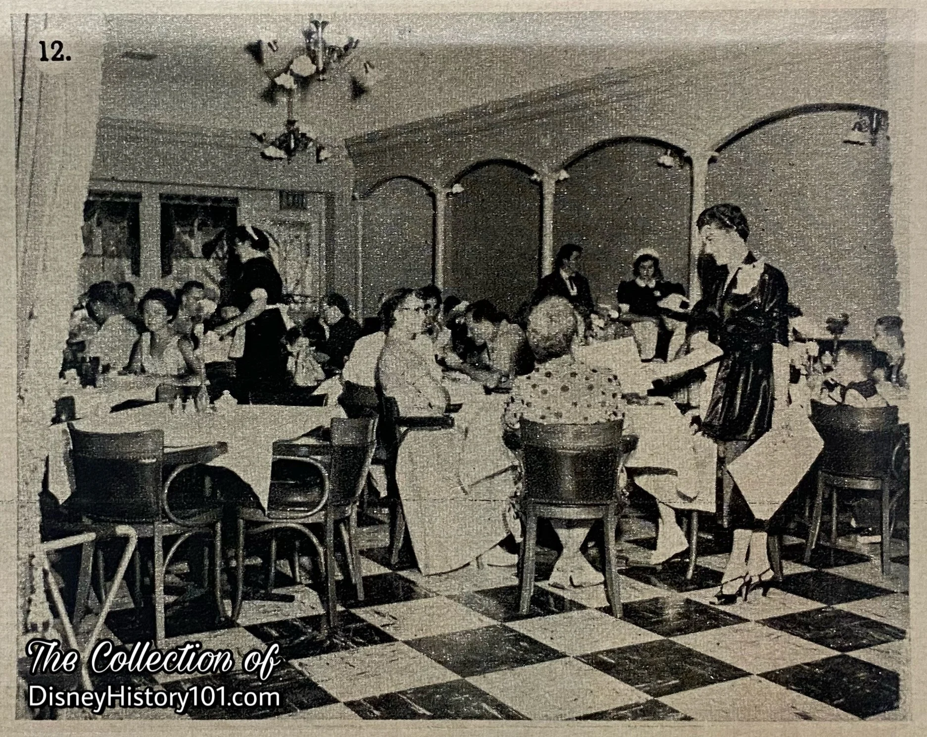 Swift’s Red Wagon Inn was notably mentioned in “Disneyland 1st Anniversary Souvenir Pictorial,” published 1956.