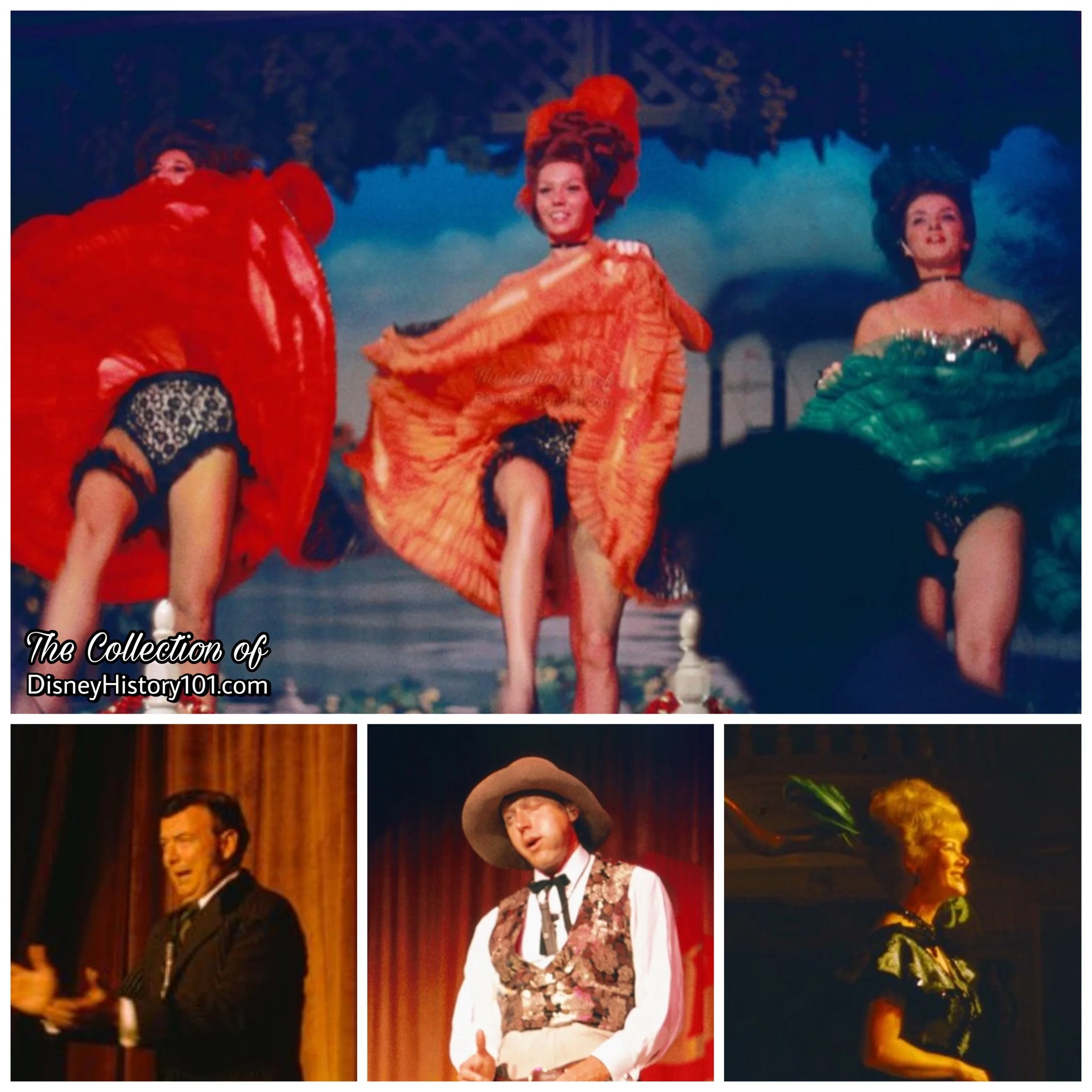 The Golden Horseshoe Headliners - The Irish Tenor, the "roughest, toughest, shootin'est cowboy in the wild, wild, west, those gorgeous Golden Horseshoe Girls, and (of course) Slue Foot Sue.