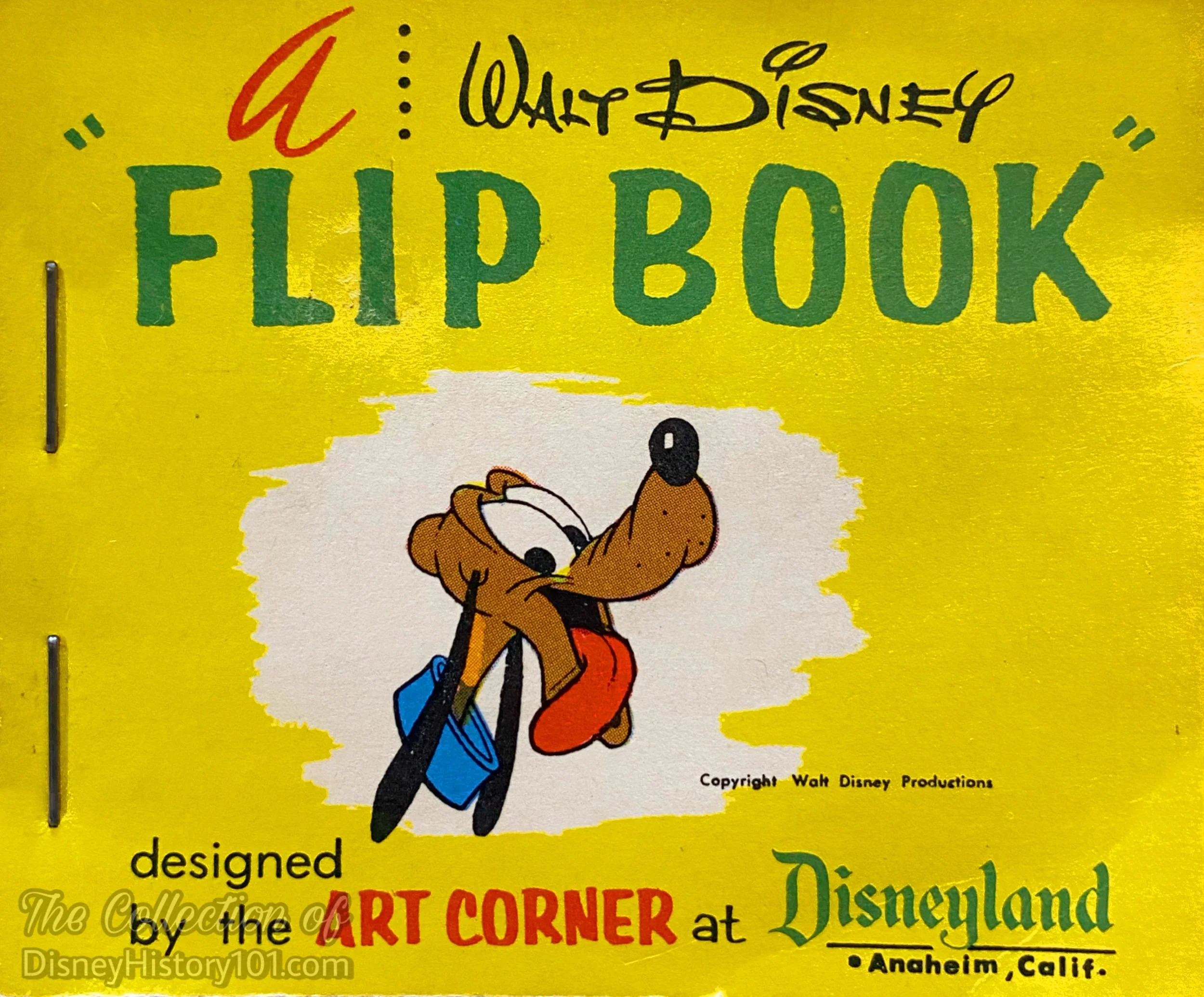 "Walt Disney [Disneyland] Flip Books"