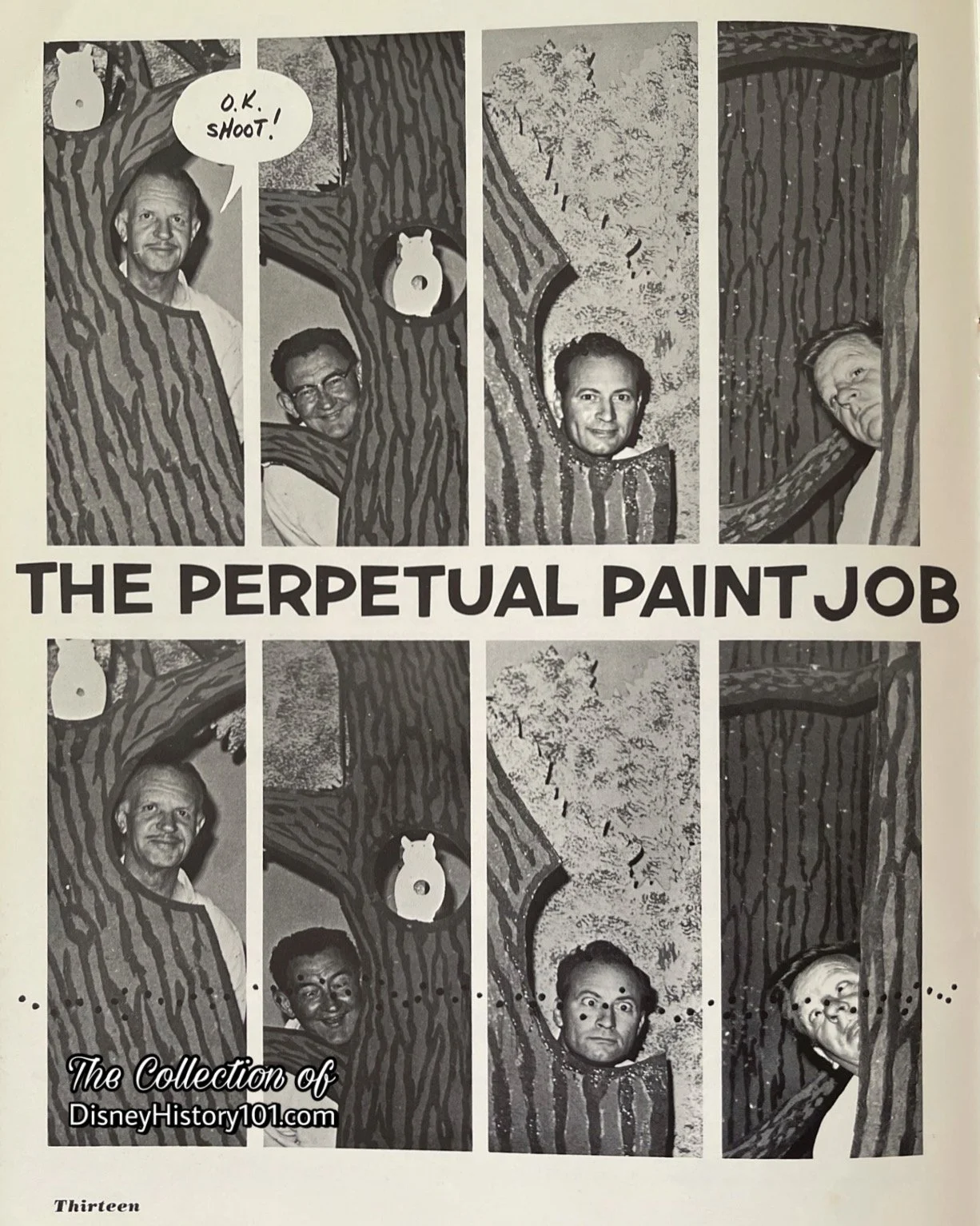 Excerpt from Backstage Disneyland, Vol.4, No.4 ; December of 1965 