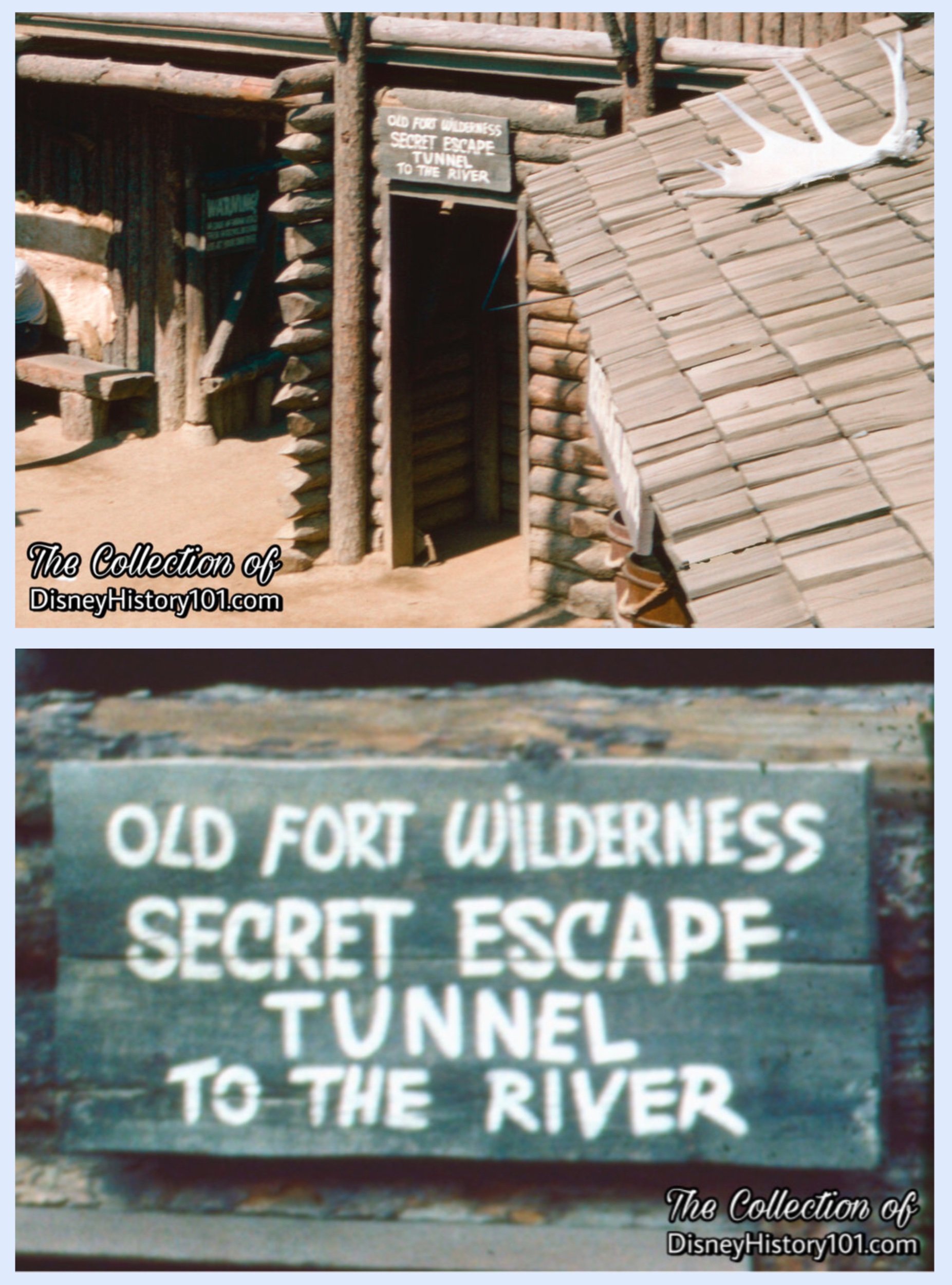 “OLD FORT WILDERNESS SECRET ESCAPE TUNNEL”