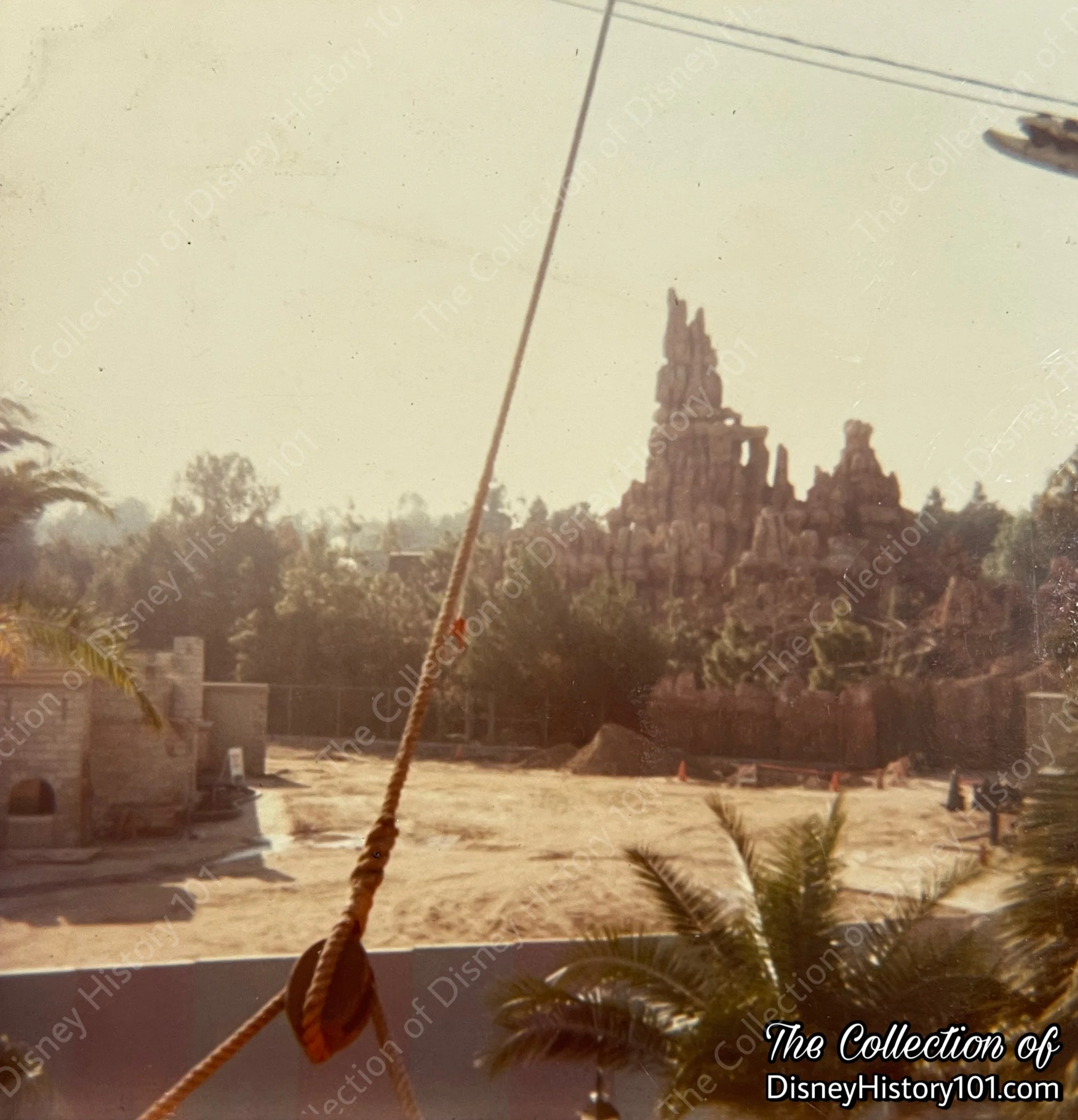 Looking toward the site of the future "Big Thunder Trail."