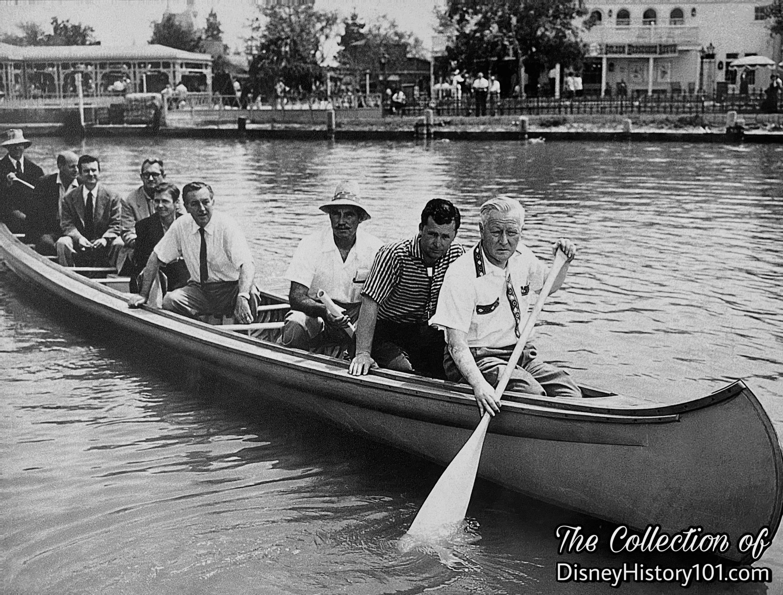 Canoe Operations Testing an undecorated Indian War Canoe in May of 1956.