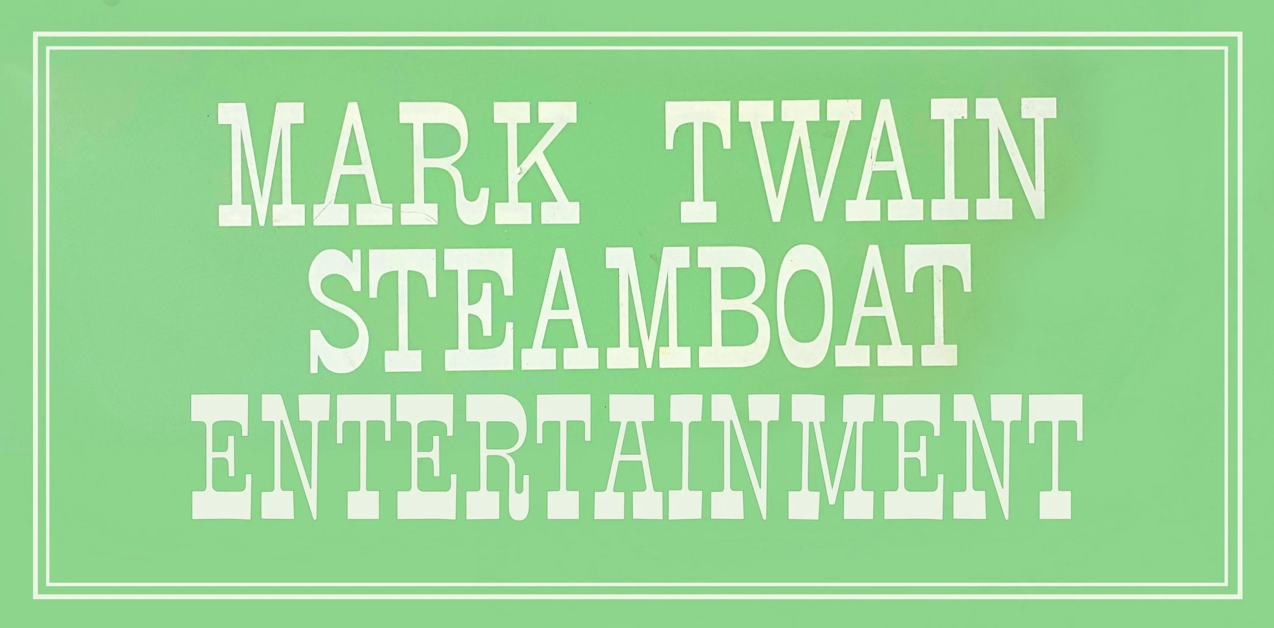  At Disneyland, Atmosphere Entertainment compliments the theme of the area and was often staged to entertain Guests on an immediate and personal level. Since Walt and Lillian’s “Tempus Fugit Celebration,” the  Mark Twain  has been the scene of such l