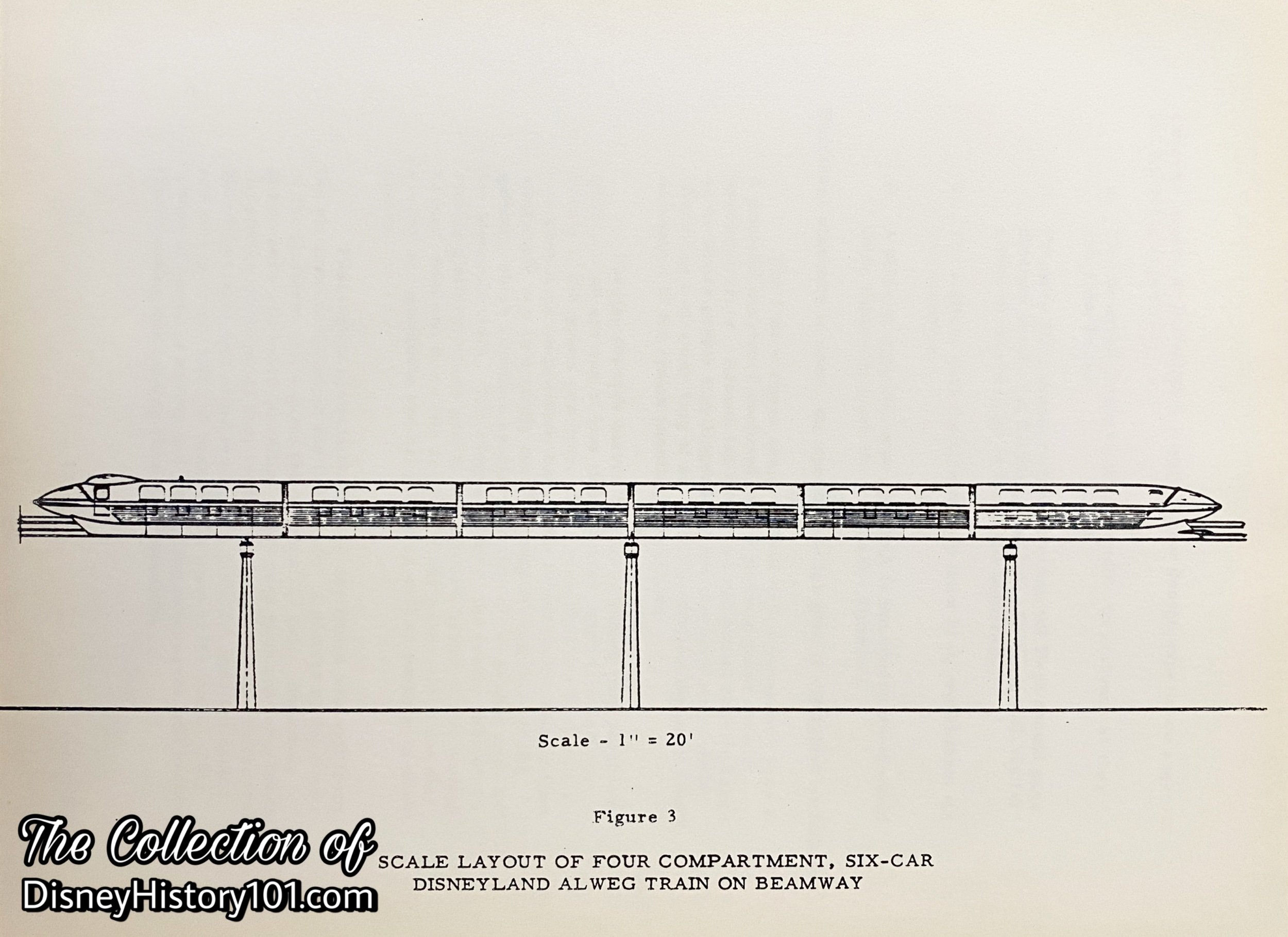 Disneyland-ALWEG Monorail Feasibility Study for the New York World's Fair, prepared by May of 1962.