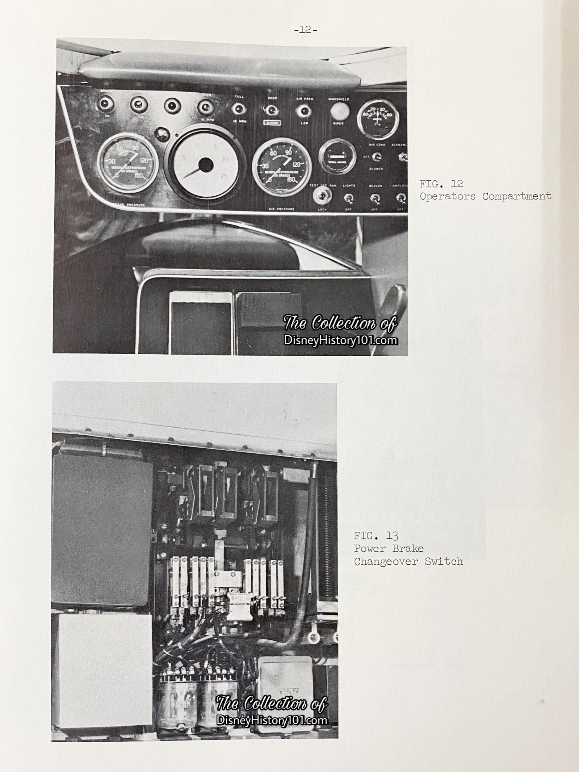 Electrical Control Equipment for Disneyland Monorail Trains, 1961.