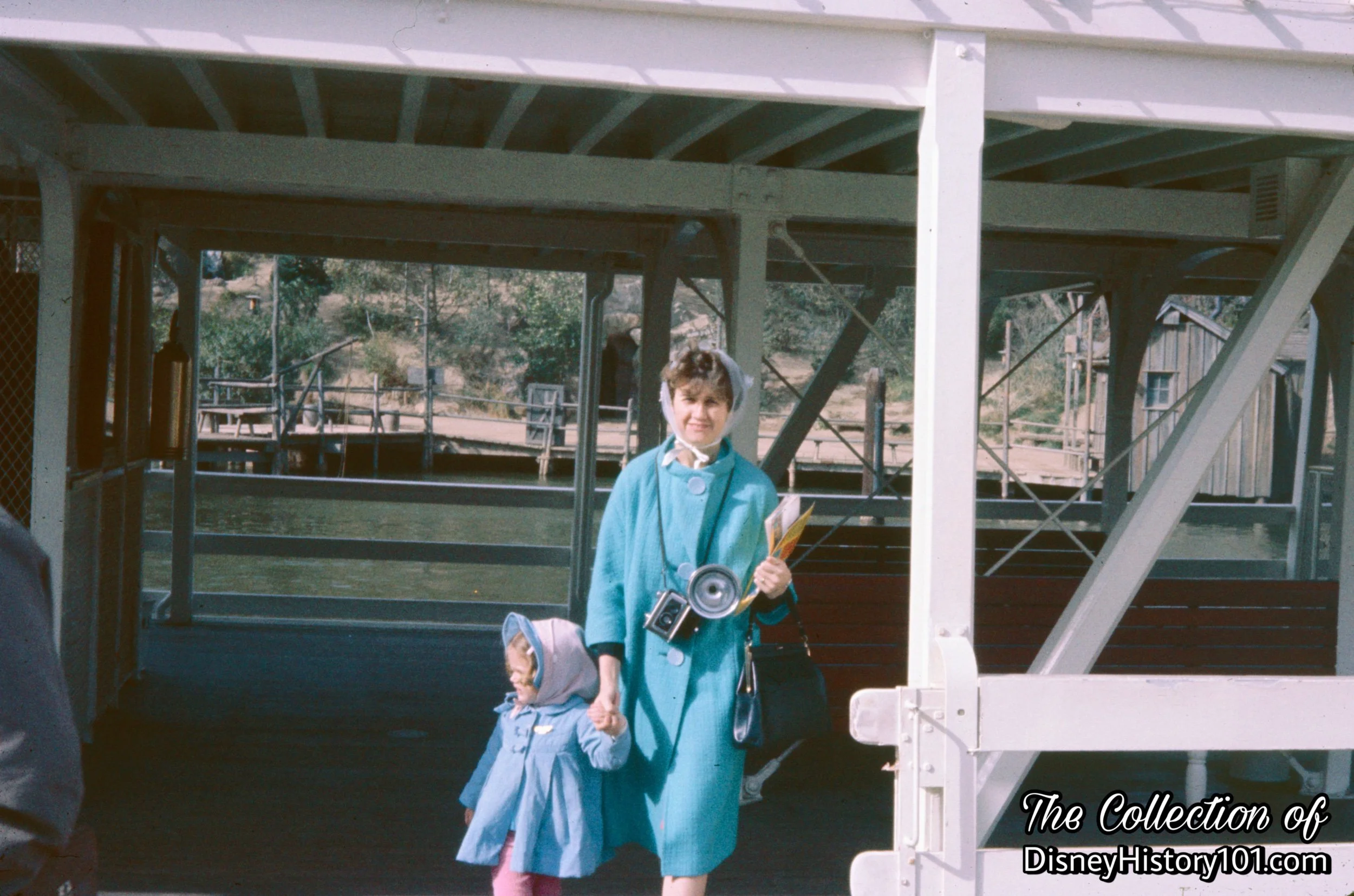 Guests near the entrance to the Mark Twain Main Deck.