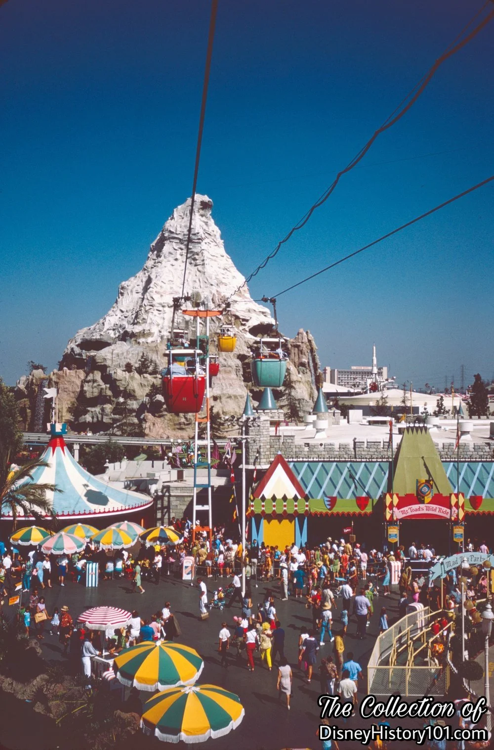 Fantasyland during a peak attendance period.