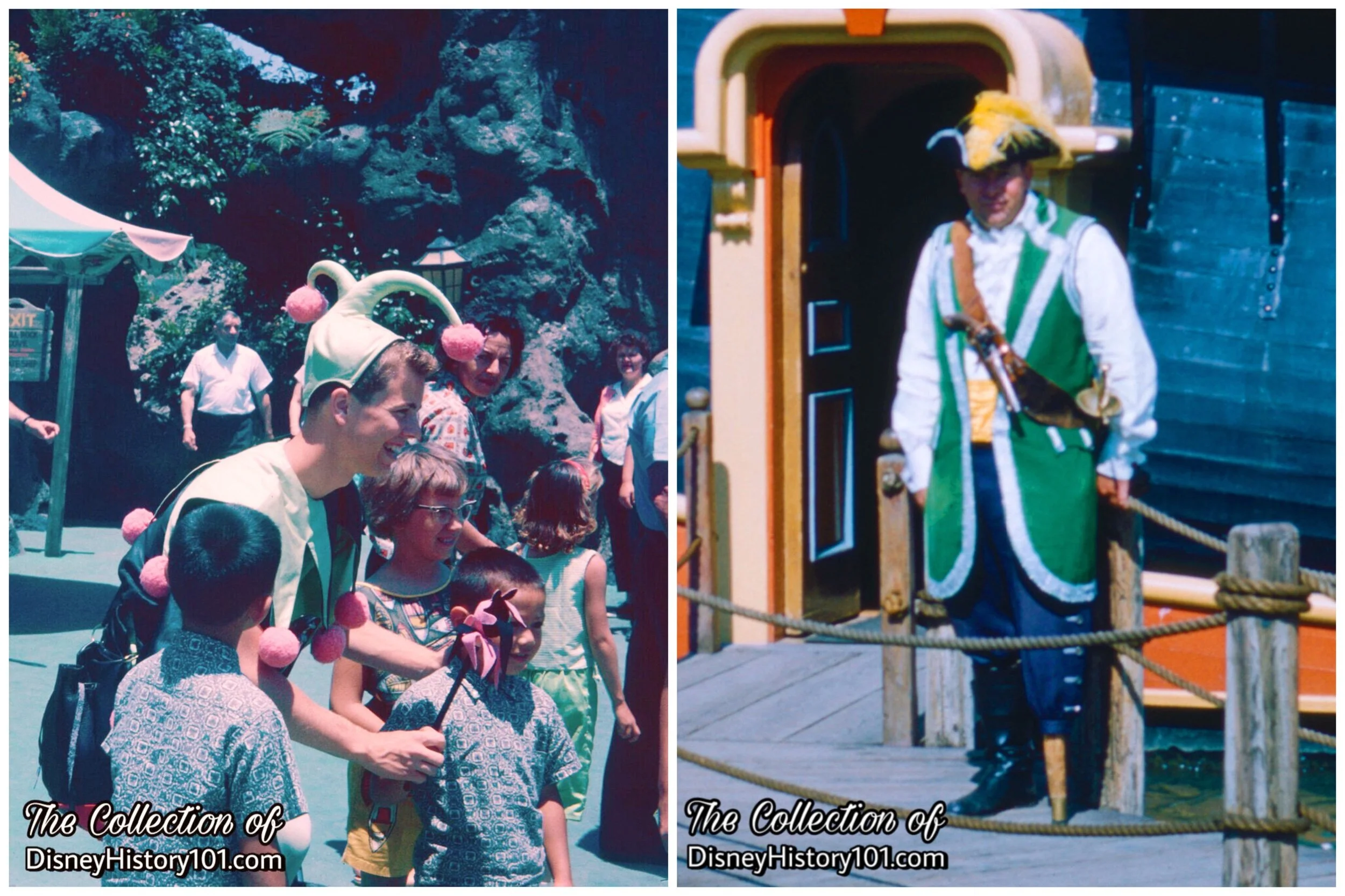  As Disneyland grew, the Cast expanded.  Frontierland  had its  Sheriff and Villain , while  Tomorrowland  had a  Space Couple . During the formative years of  Fantasyland , you may recall meeting  Robin Hood , the  Fantasyland Court Jester ,  Paco t