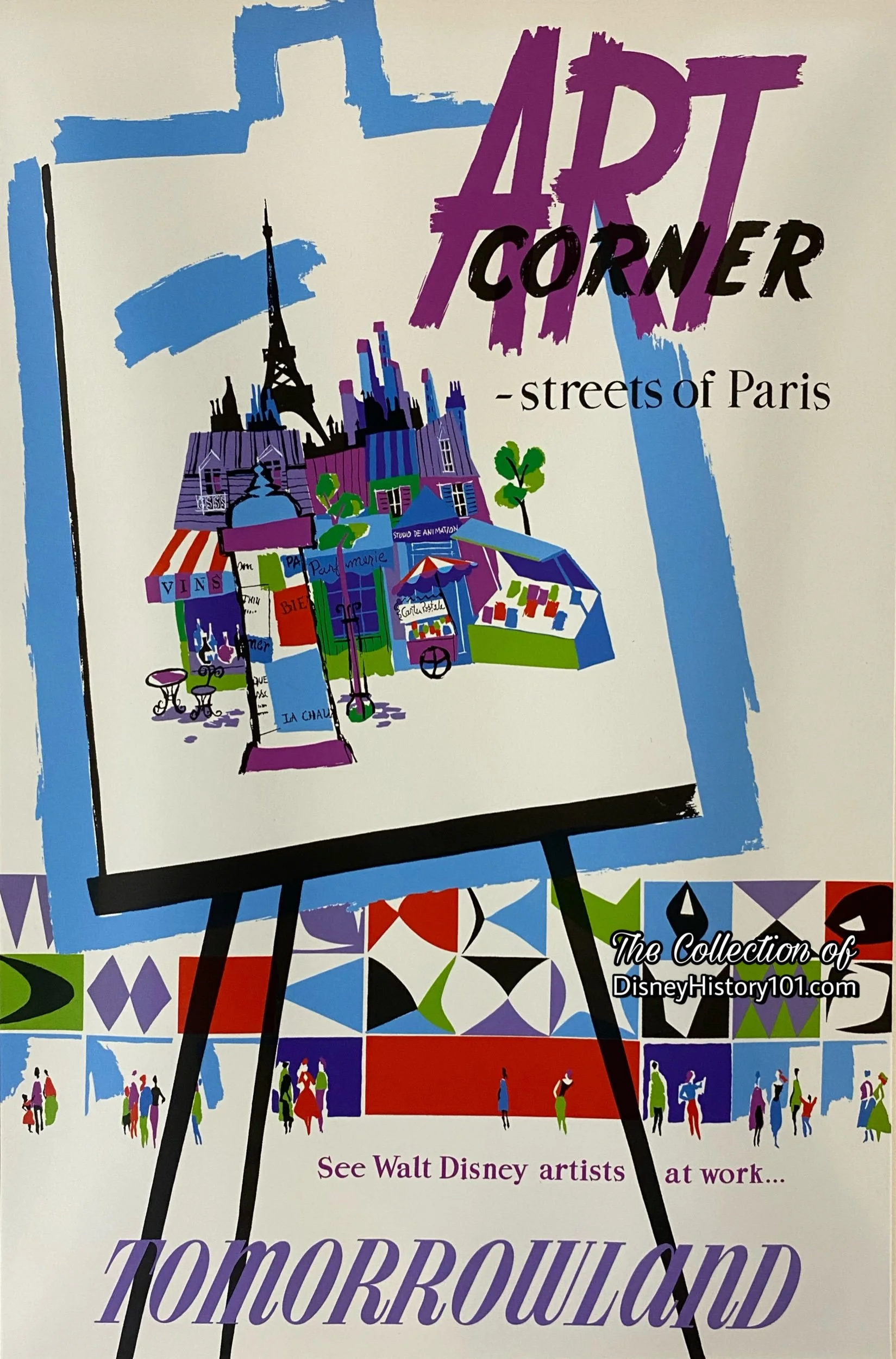 The Art Corner poster (without participant sponsors).