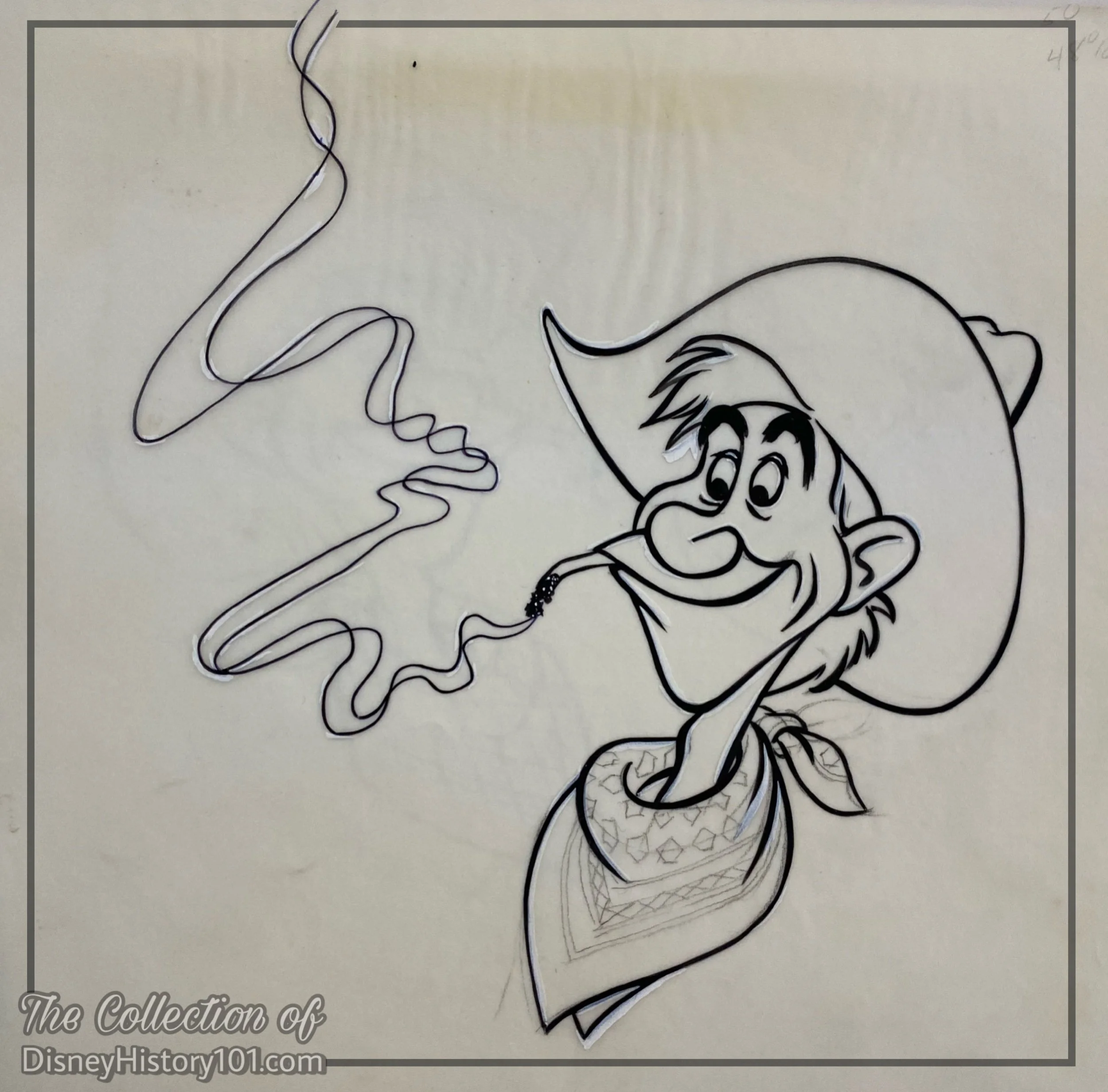 Pecos Bill Anti-Smoking Signage Concept Artwork. 