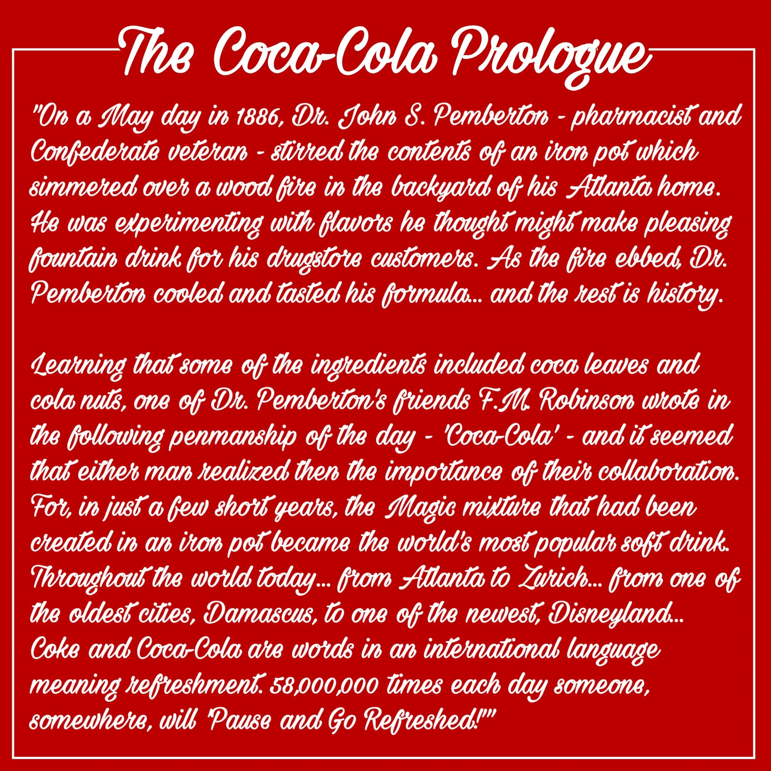    Back in 1948, Walt was dreaming about a Park (to be located across the street from the Studio in Burbank). Some thoughts in the “Mickey Mouse Park” prospectus made mention of a  “soda fountain.”  [“The Spirit of Disneyland”] Fast forward to 1951, 