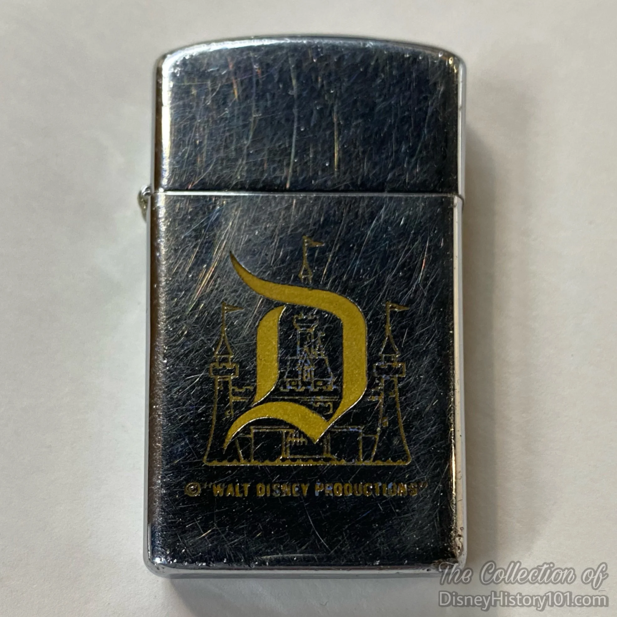 The Disneyland Monogram Lighter by Zippo.