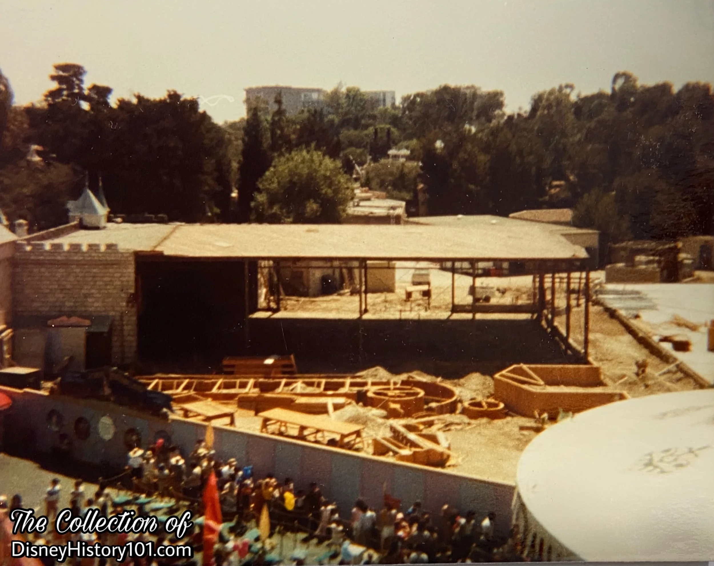 Future site of Snow White’s Scary Adventure.