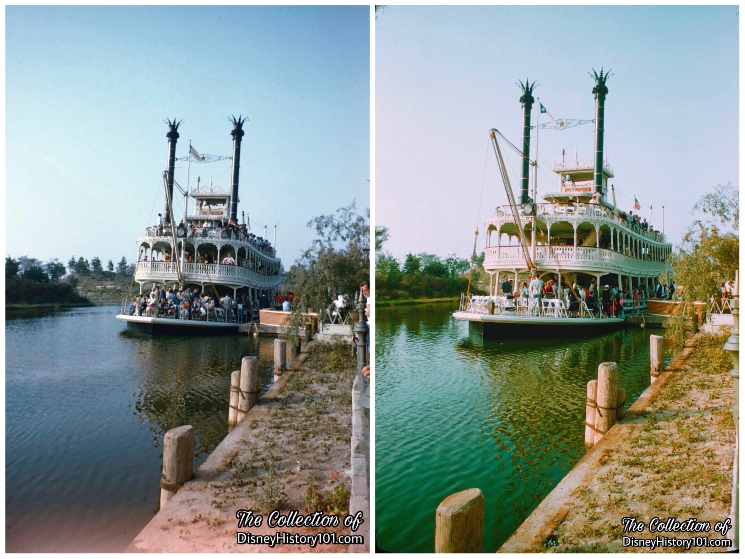 The Mark Twain at the Loading Dock, (July, 1955 - early 1956)