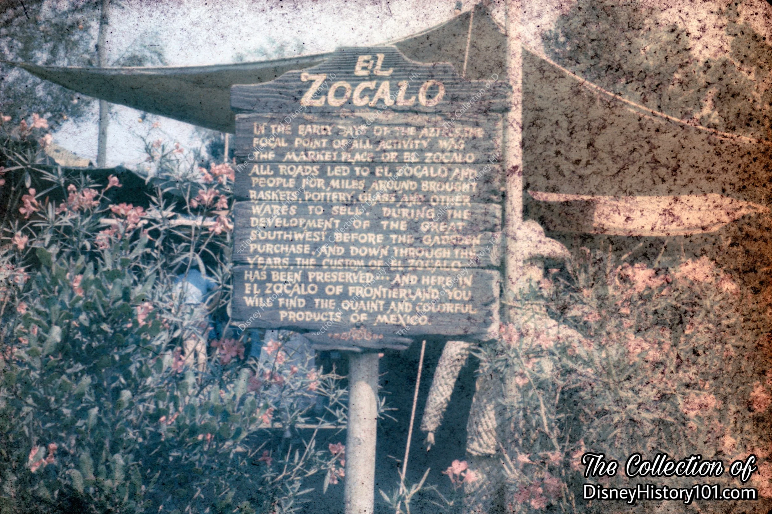 El Zocalo Sign.
