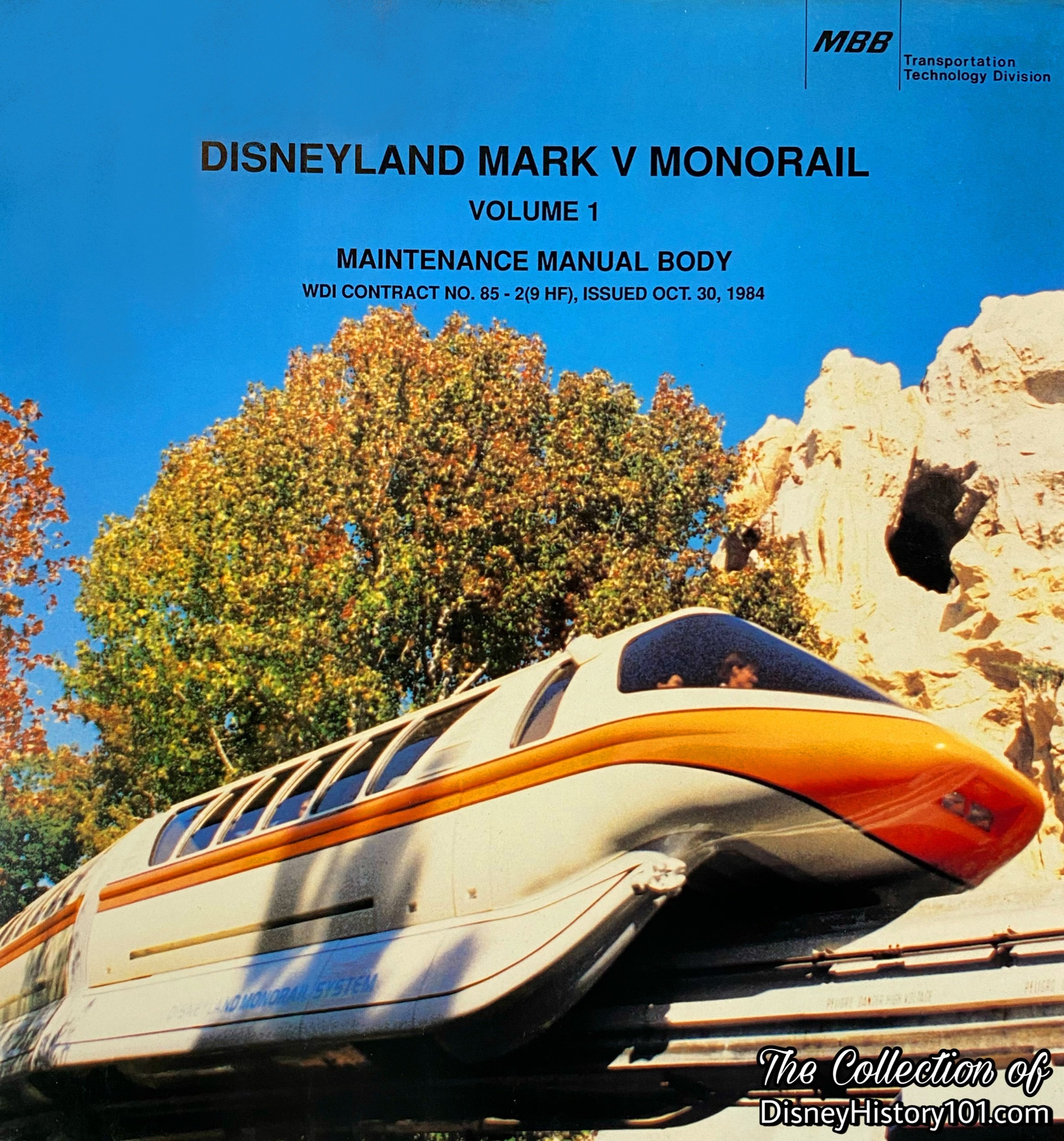 Maintenance Manual Body Maintenance Manual by Aeromaritime Logistik GMBH, issued 1984.