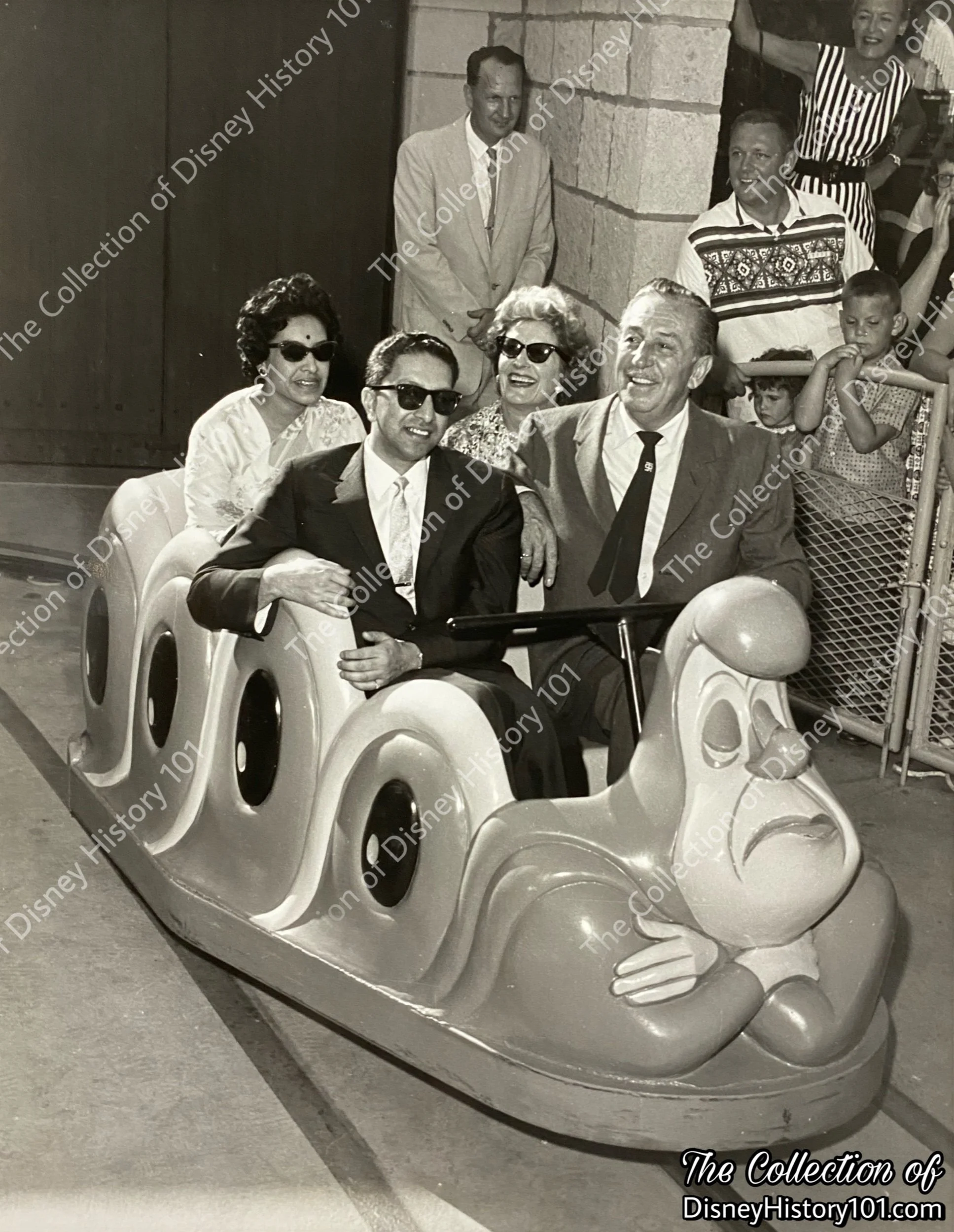 Walt, Lillian and Guests; ©️Walt Disney Productions.