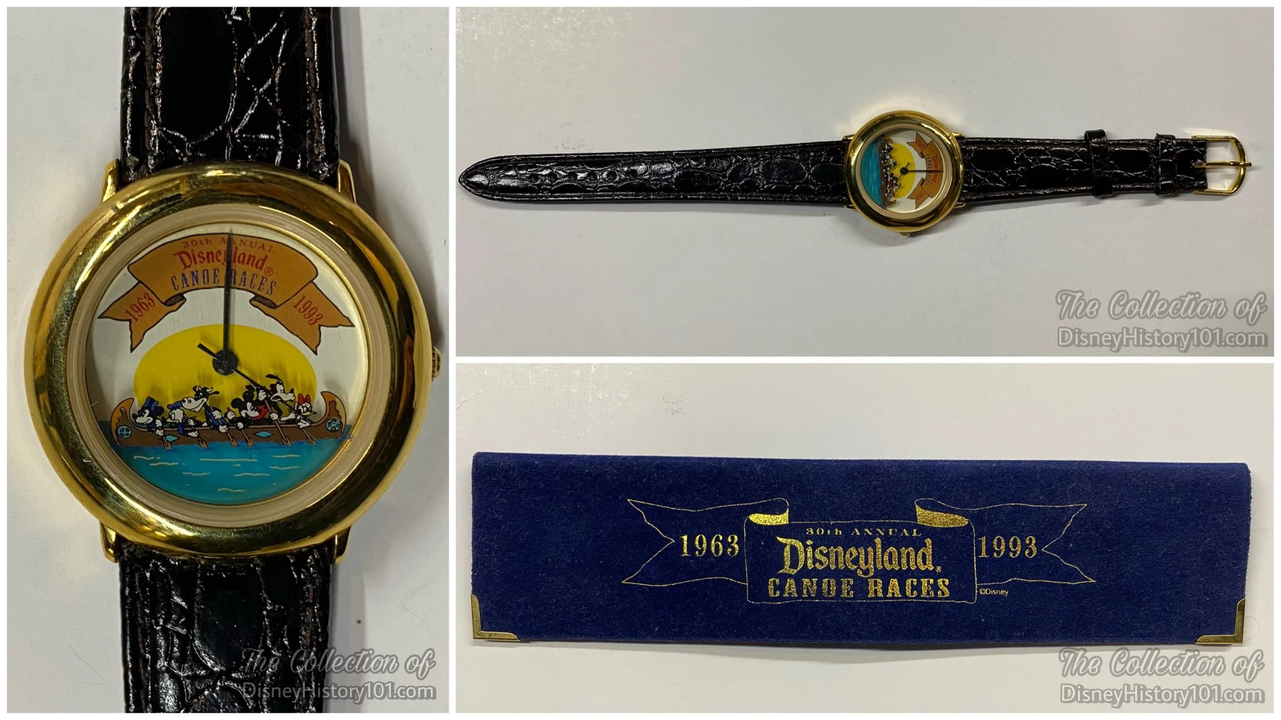 Disneyland Canoe Races 30th Anniversary Watch.
