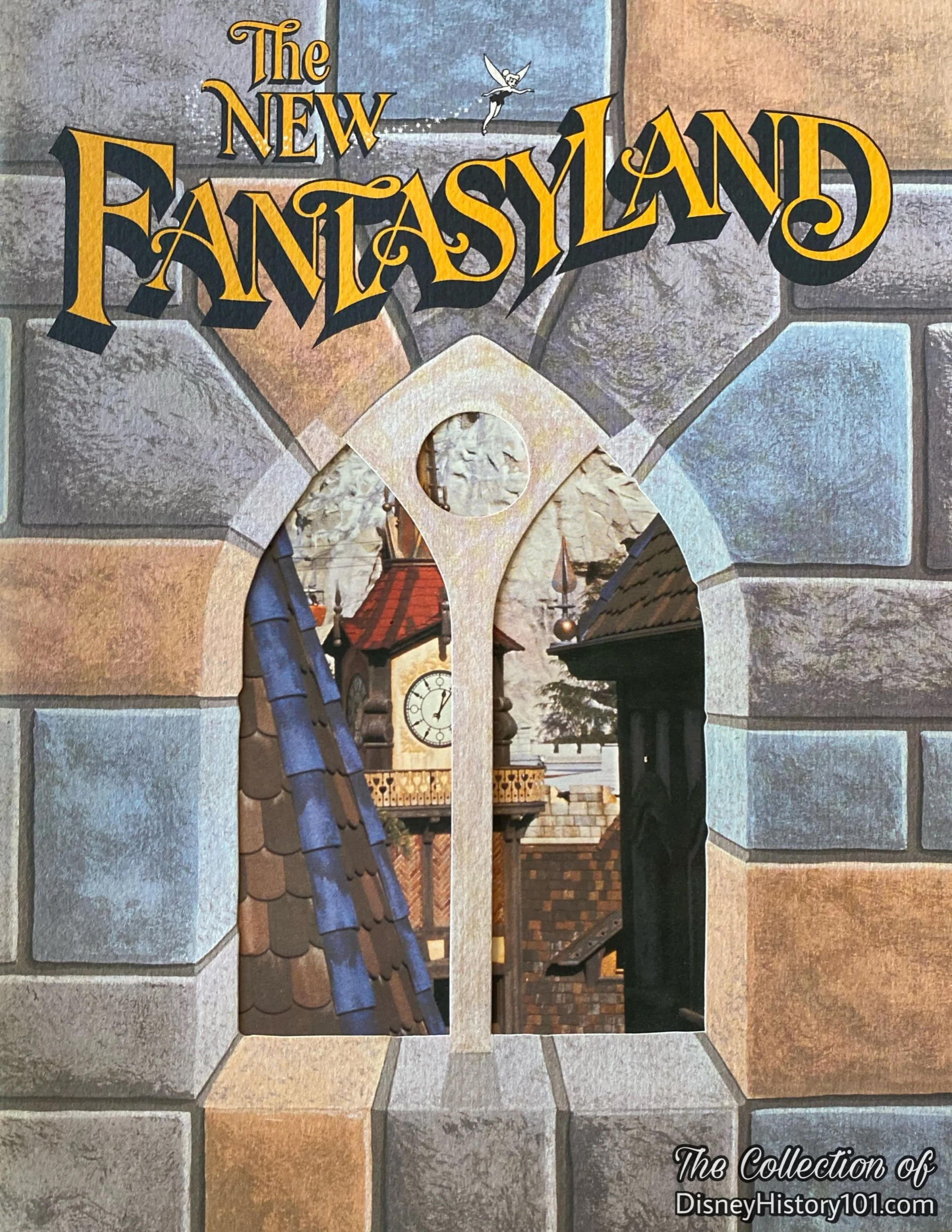 "The New Fantasyland" brochure cover.