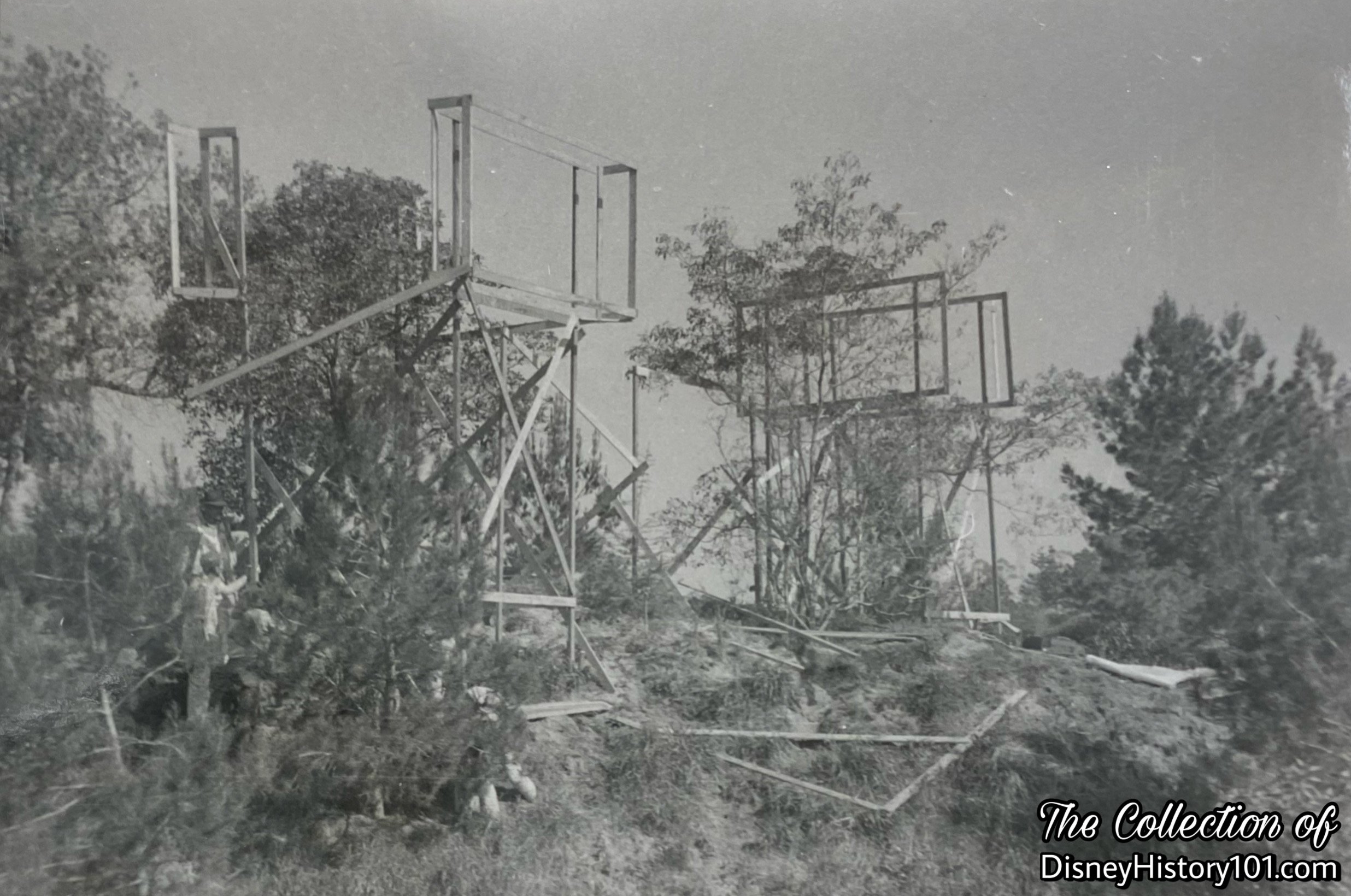   Bill Sullivan  recalled:  “I can also remember his moods. When we were building Tom Sawyer Island, he came out and personally gave a lot of directions. He came out in his old boon docks and his pin stripe pants and straw hat...and wandered through 