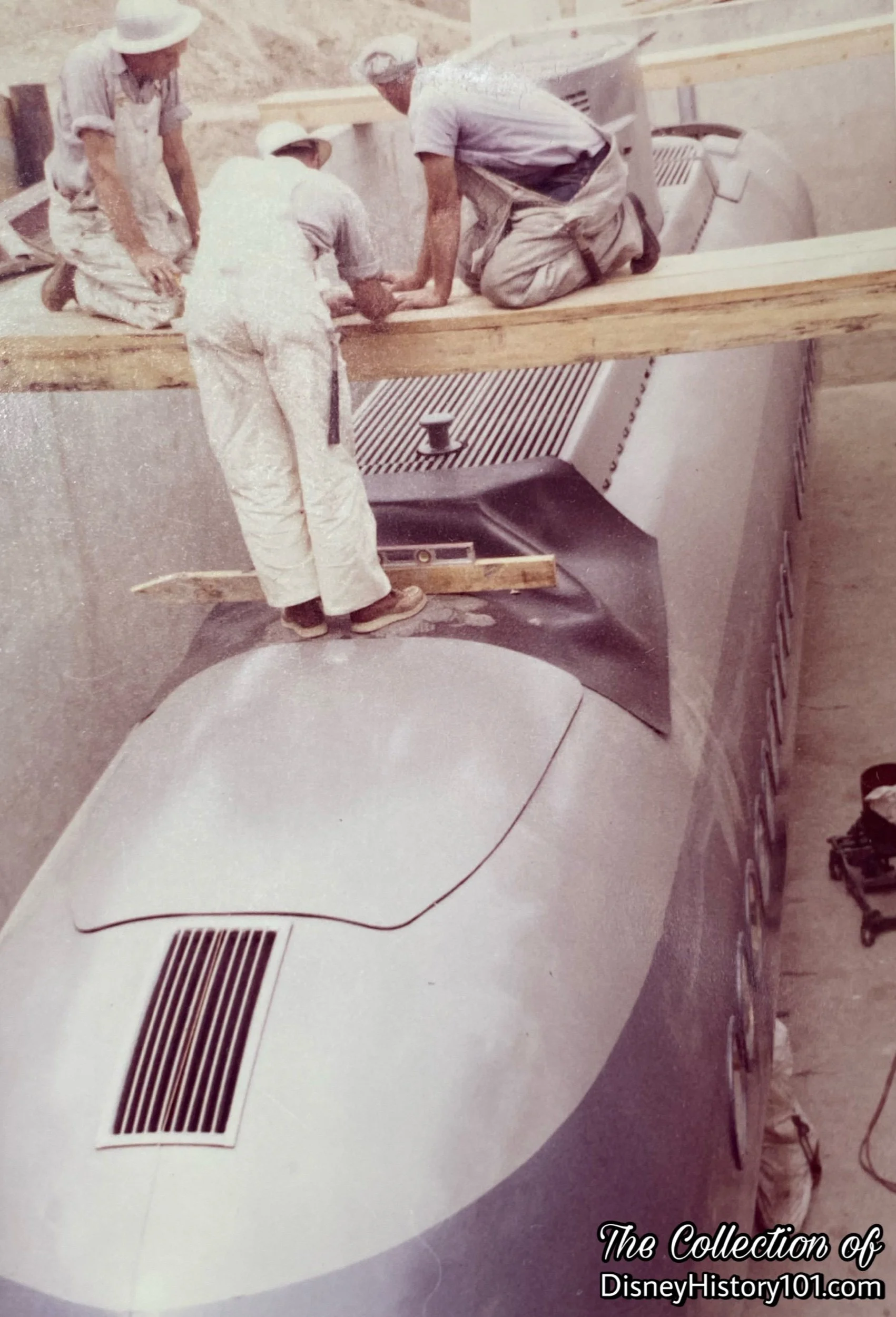 Submarine Boat under construction.