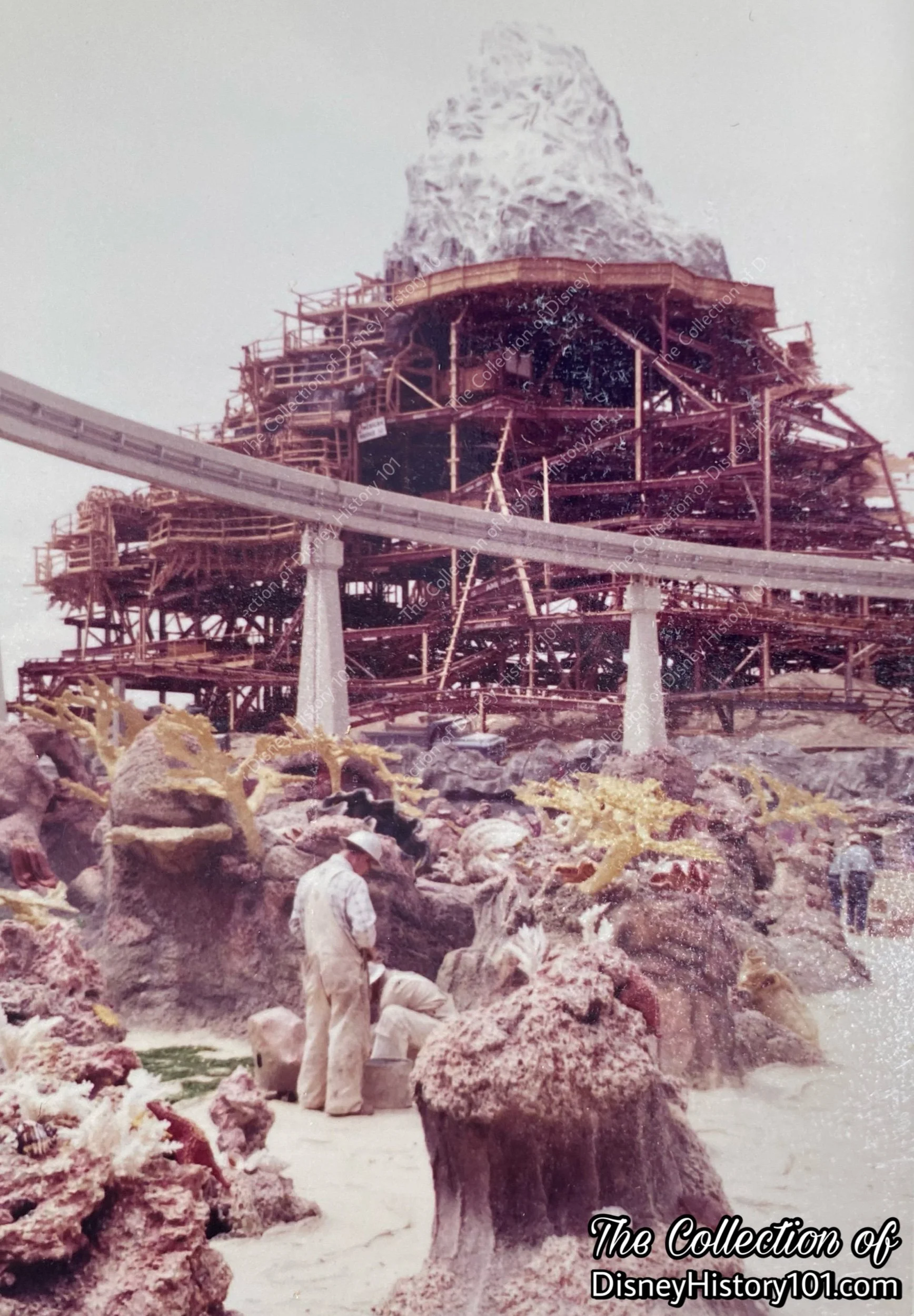 Front Lagoon under construction.