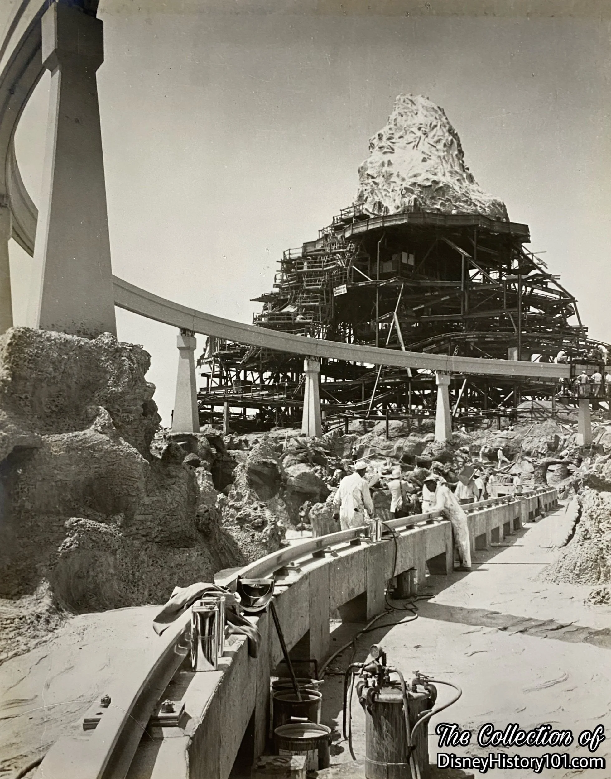 Front Lagoon under construction.