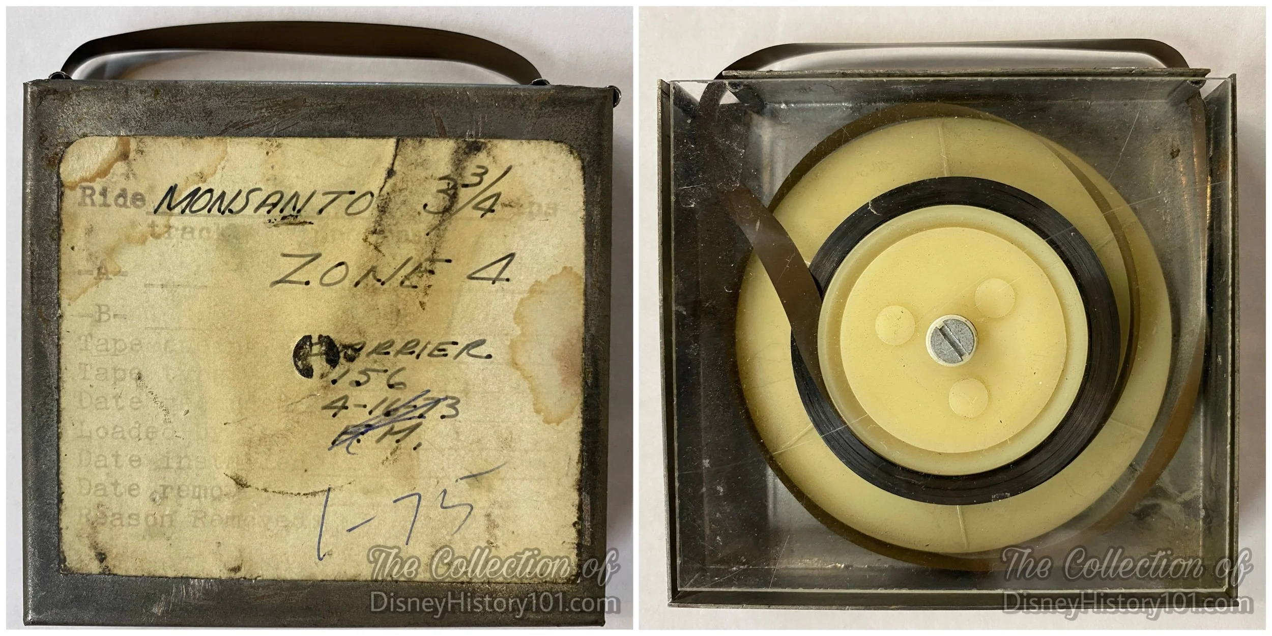 A Monsanto Adventure Thru Inner Space “Zone 4” Audio Cartridge.