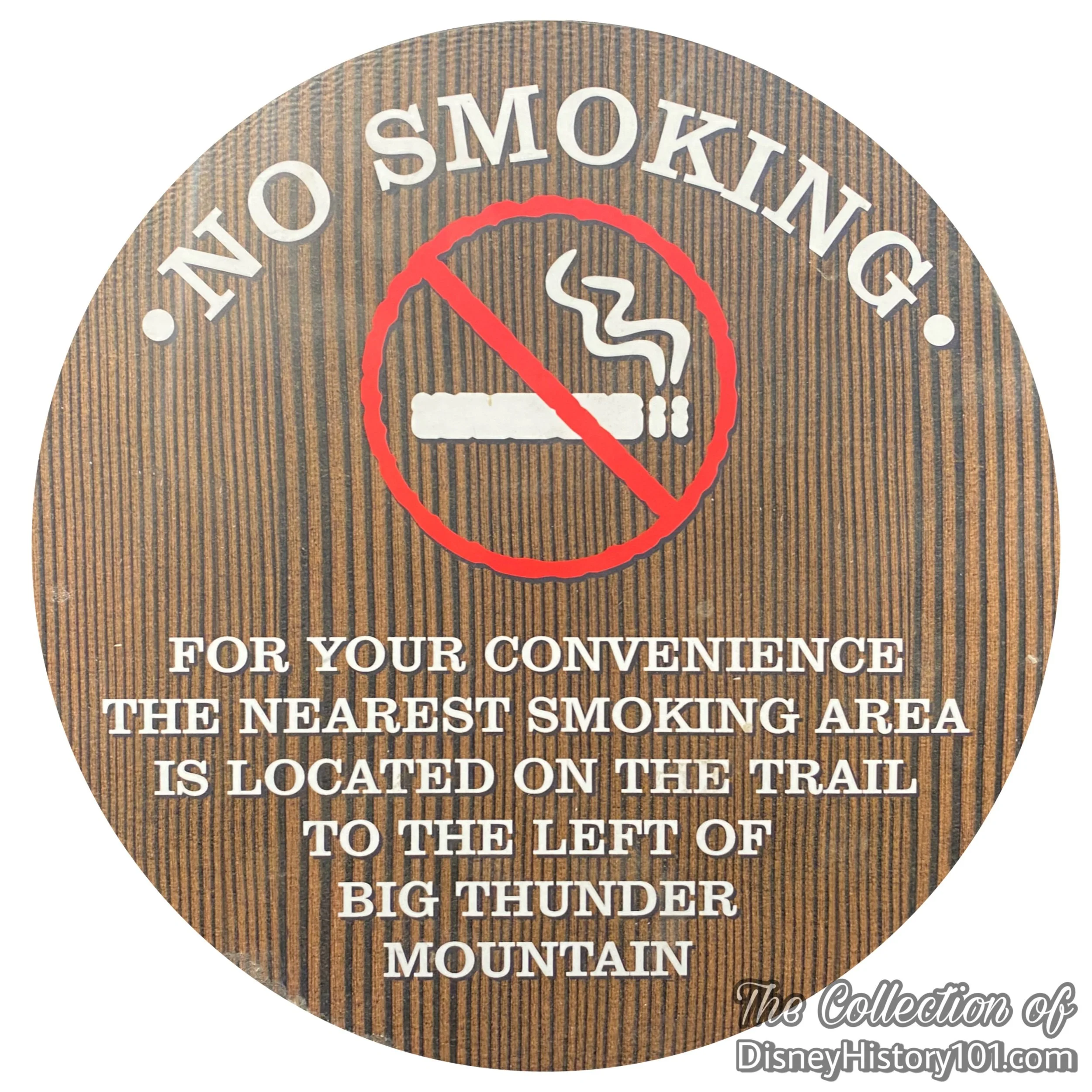 In 2002, Tour Guides reminded “everyone that Disneyland is a non-smoking Park” with “designated smoking areas.” Finally, by 2007 it had been seventeen years since cigarettes had been sold On Stage in Disneyland and a lengthy amount of time since the