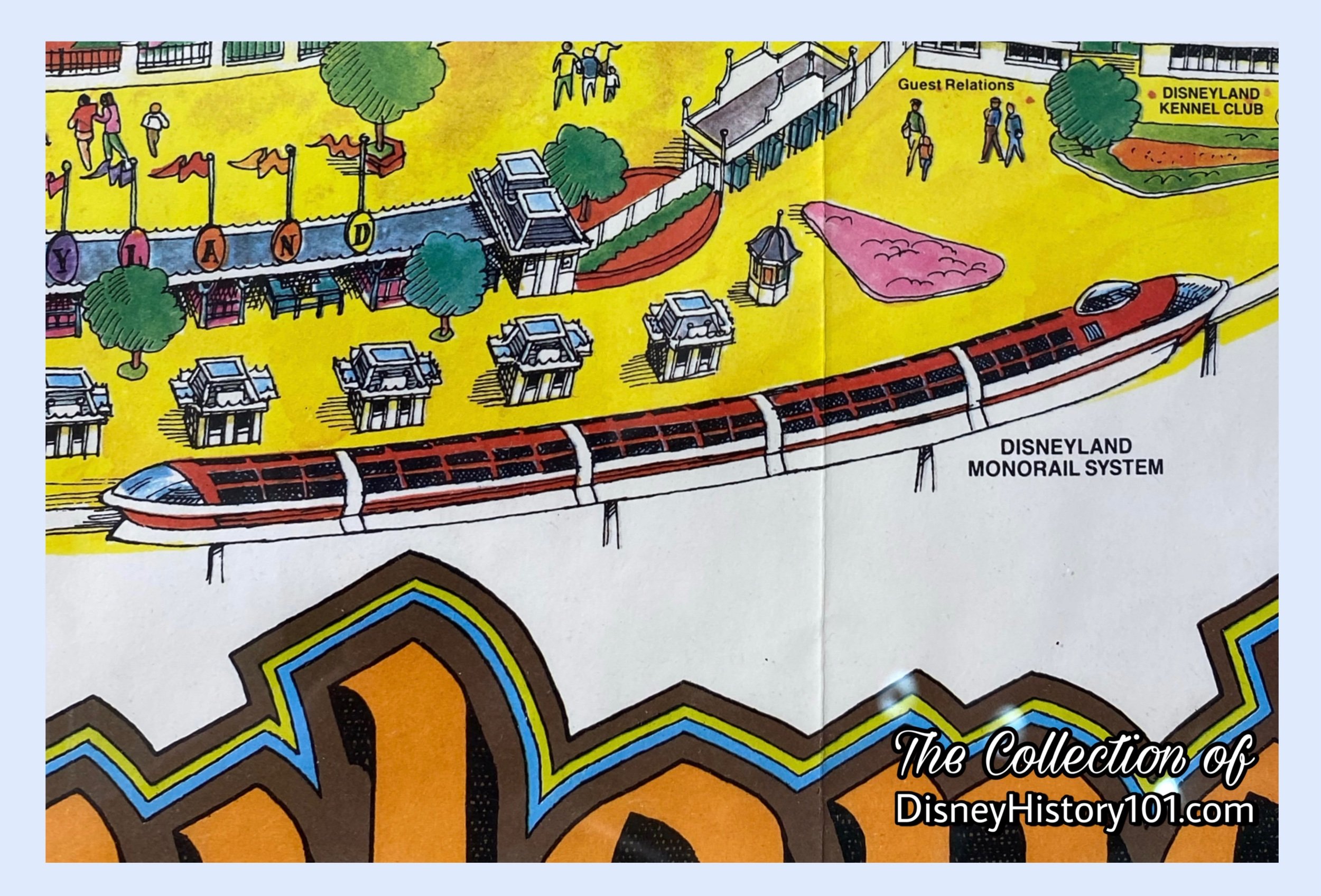 By 1998, daily monorail service continued to offer one-way and round-trip service to Disneyland Resort Hotels. The Monorail Mark V operated on the 12,300 feet rail until it closed on August 21, 2006 for the remodeling of the Submarine Voyage Thr