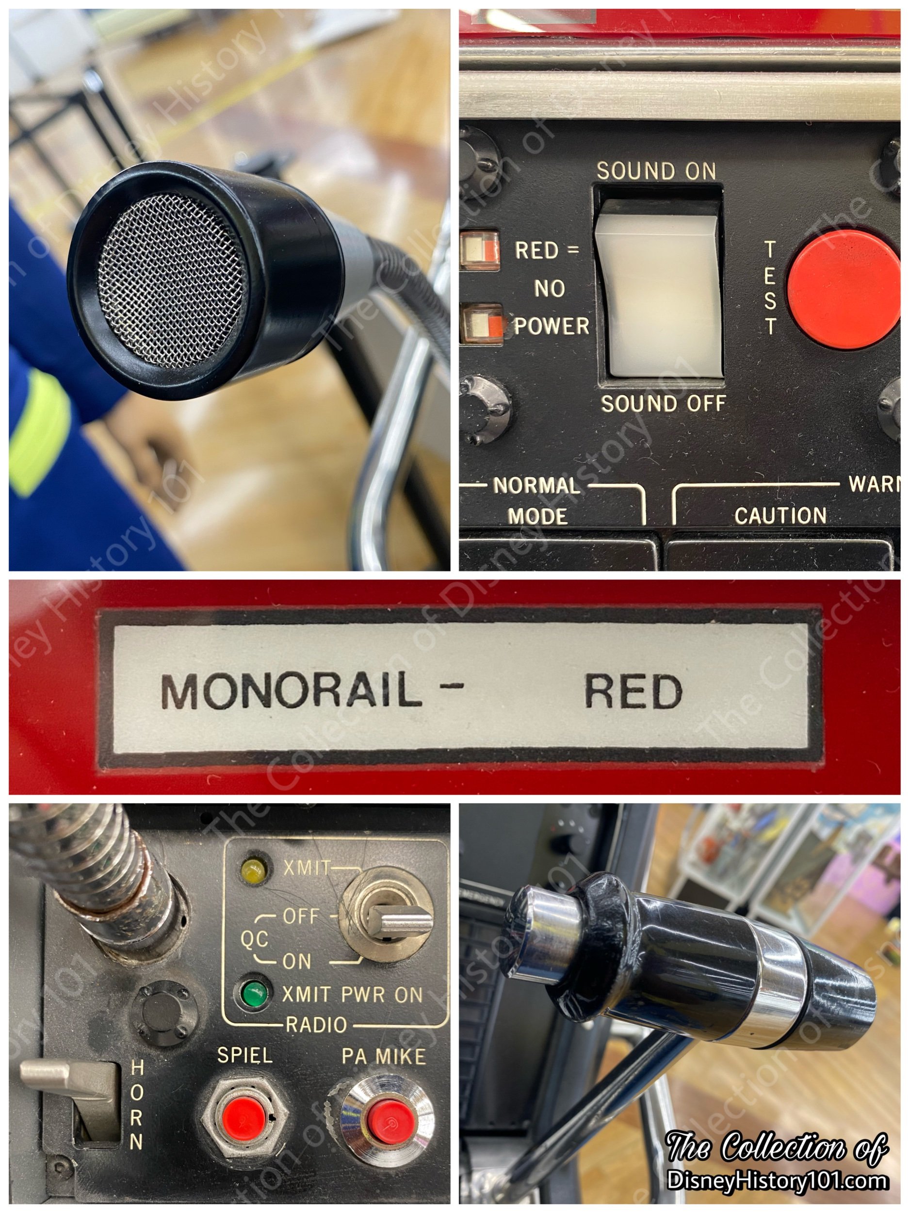 Monorail Mark V Red Controls.