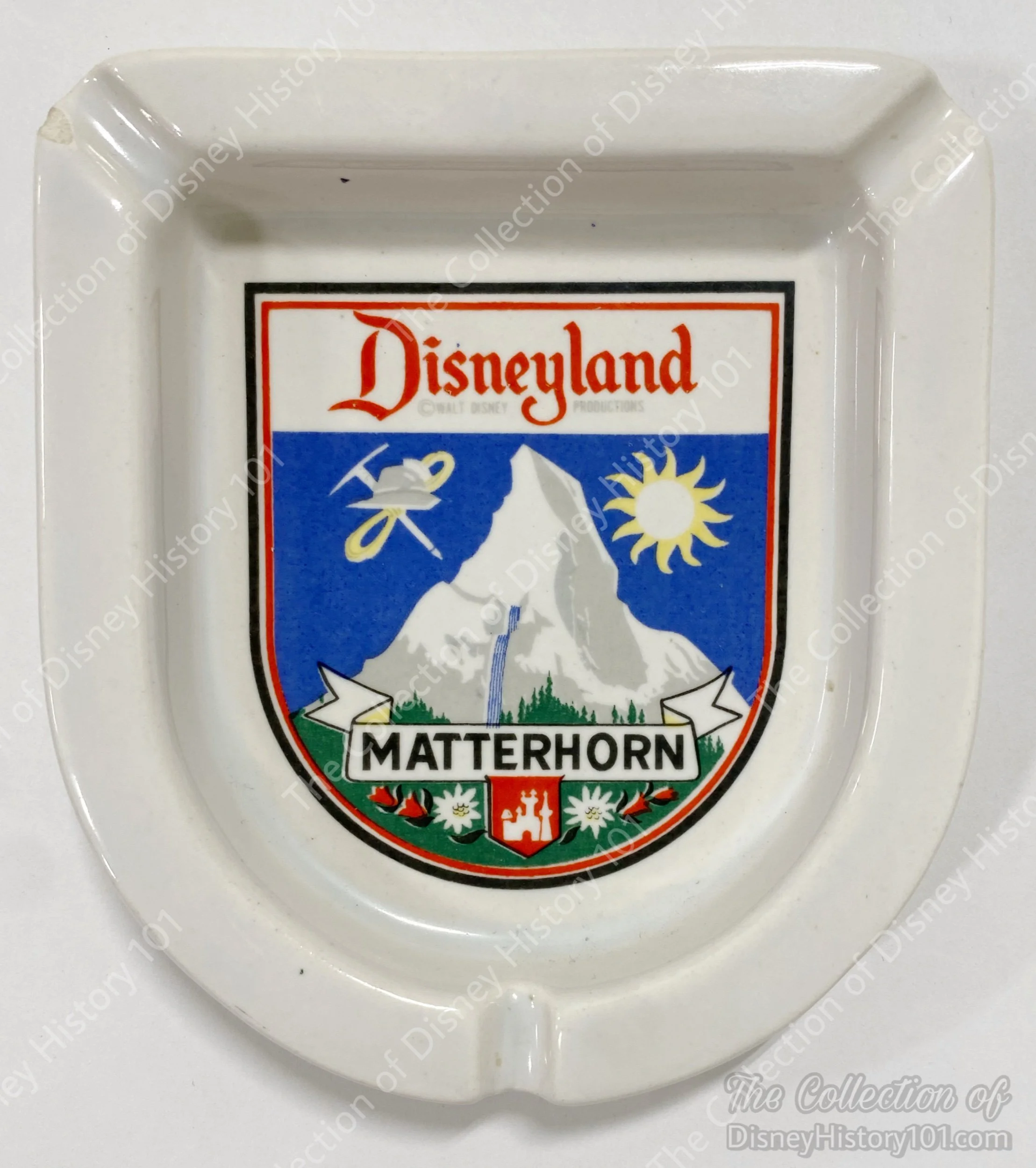 A Matterhorn ashtray.