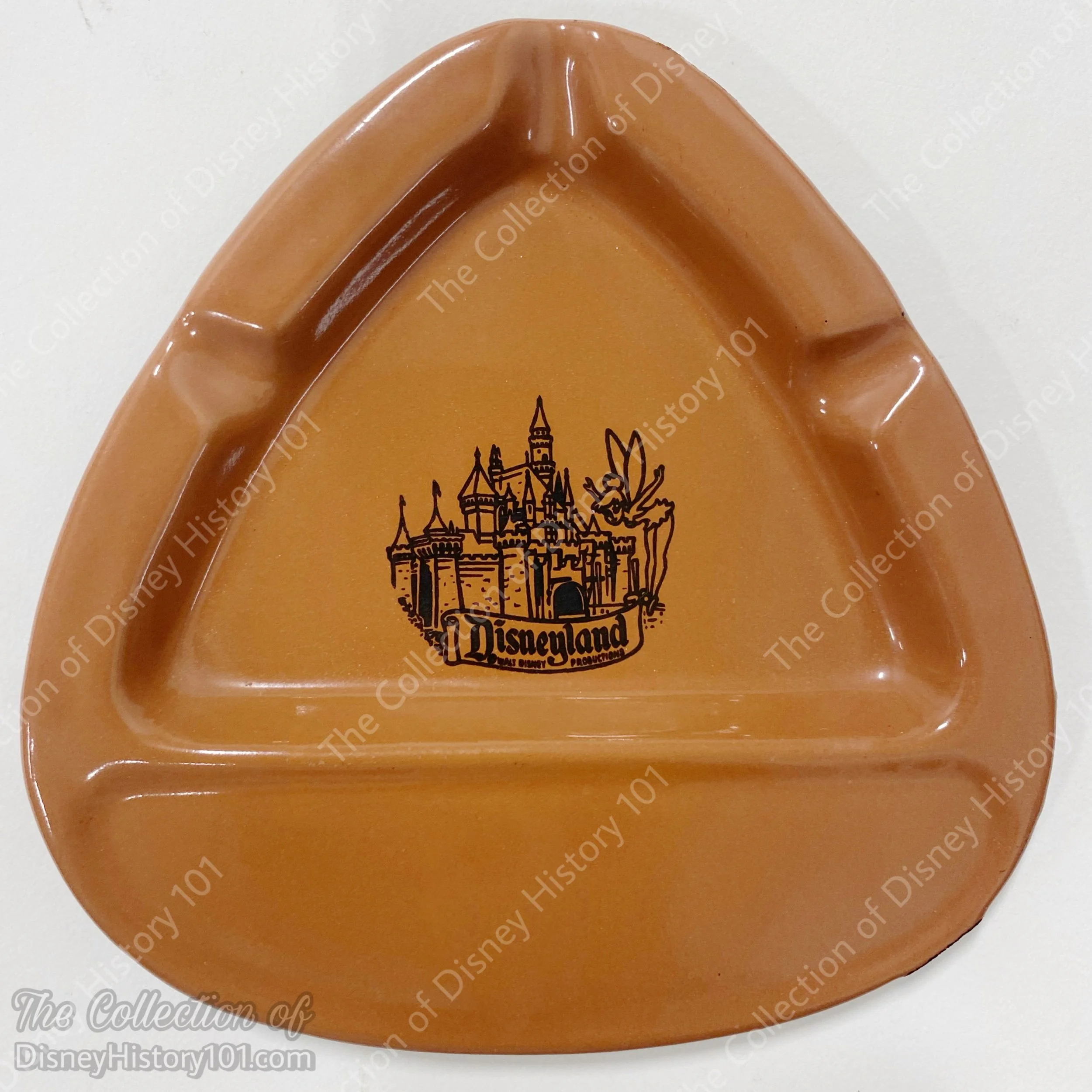 A ceramic Disneyland ashtray.